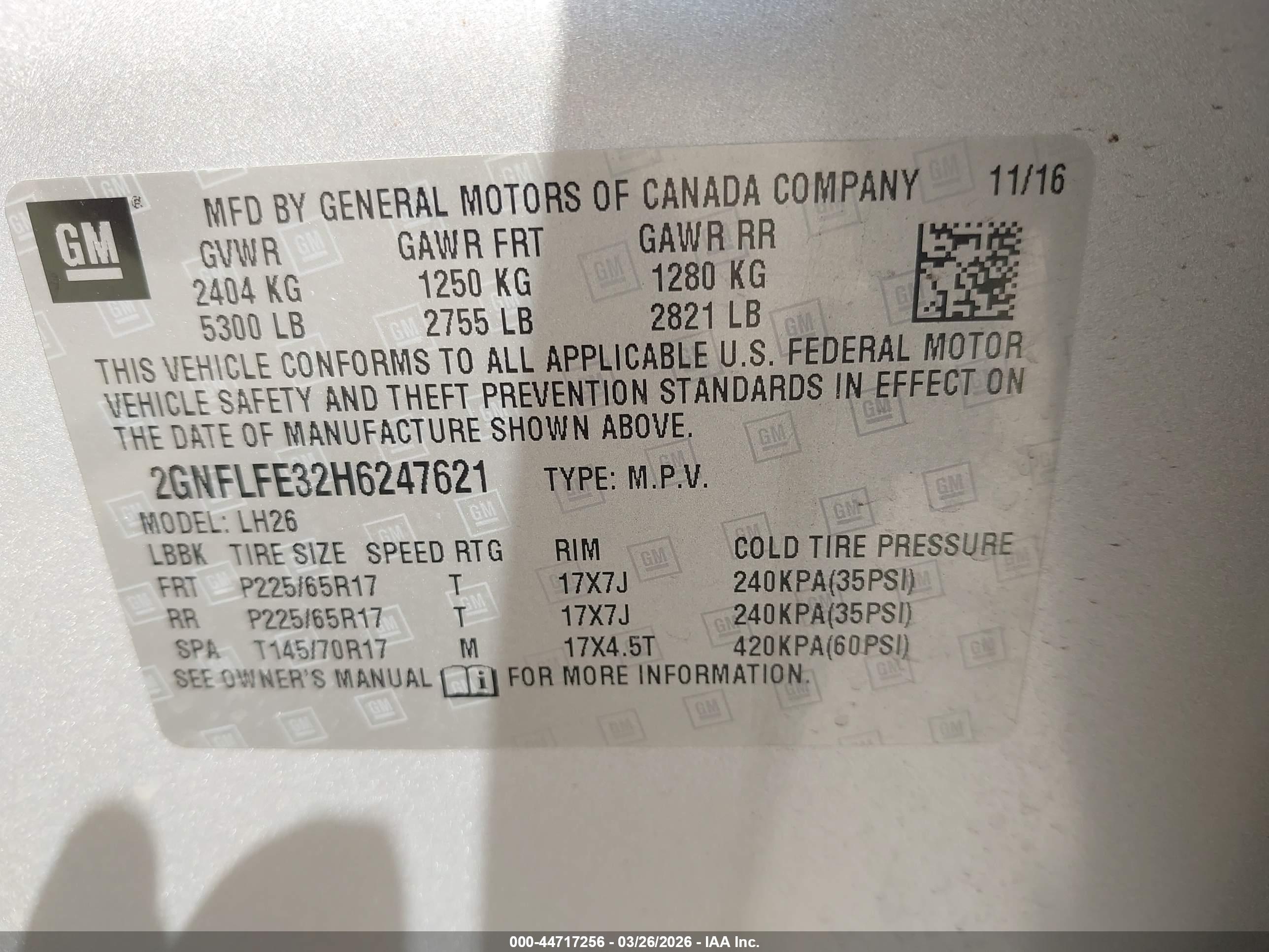 CHEVROLET EQUINOX image 9