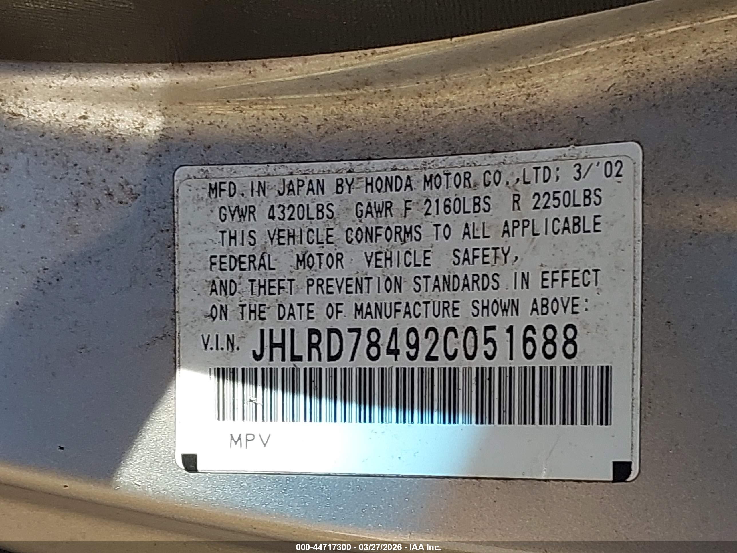 HONDA CR-V image 9