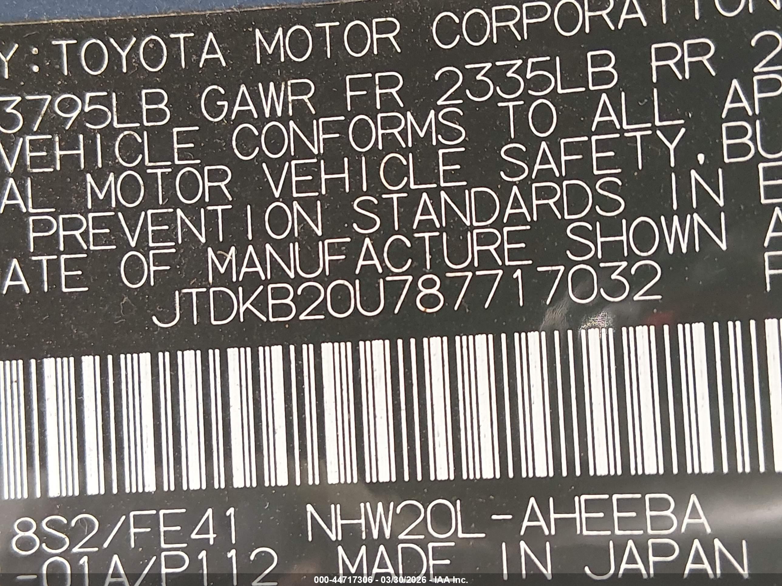 TOYOTA PRIUS image 9