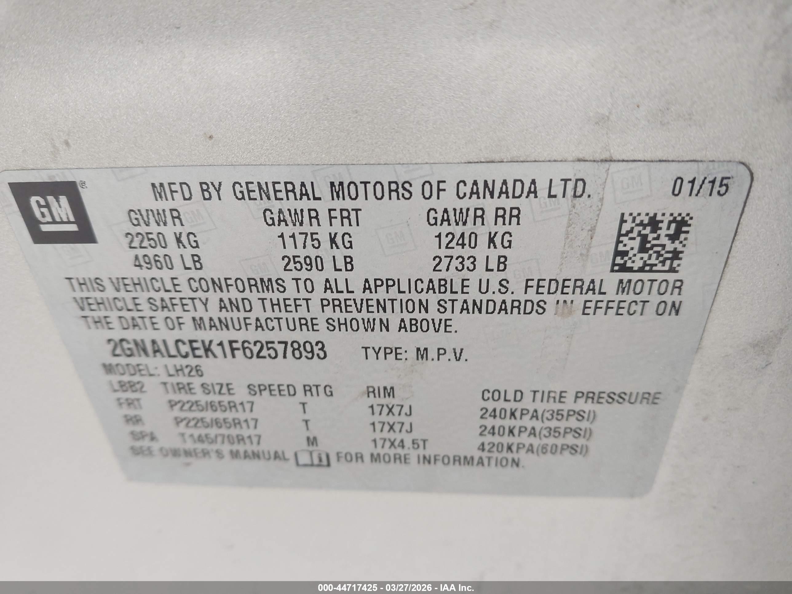 CHEVROLET EQUINOX image 9