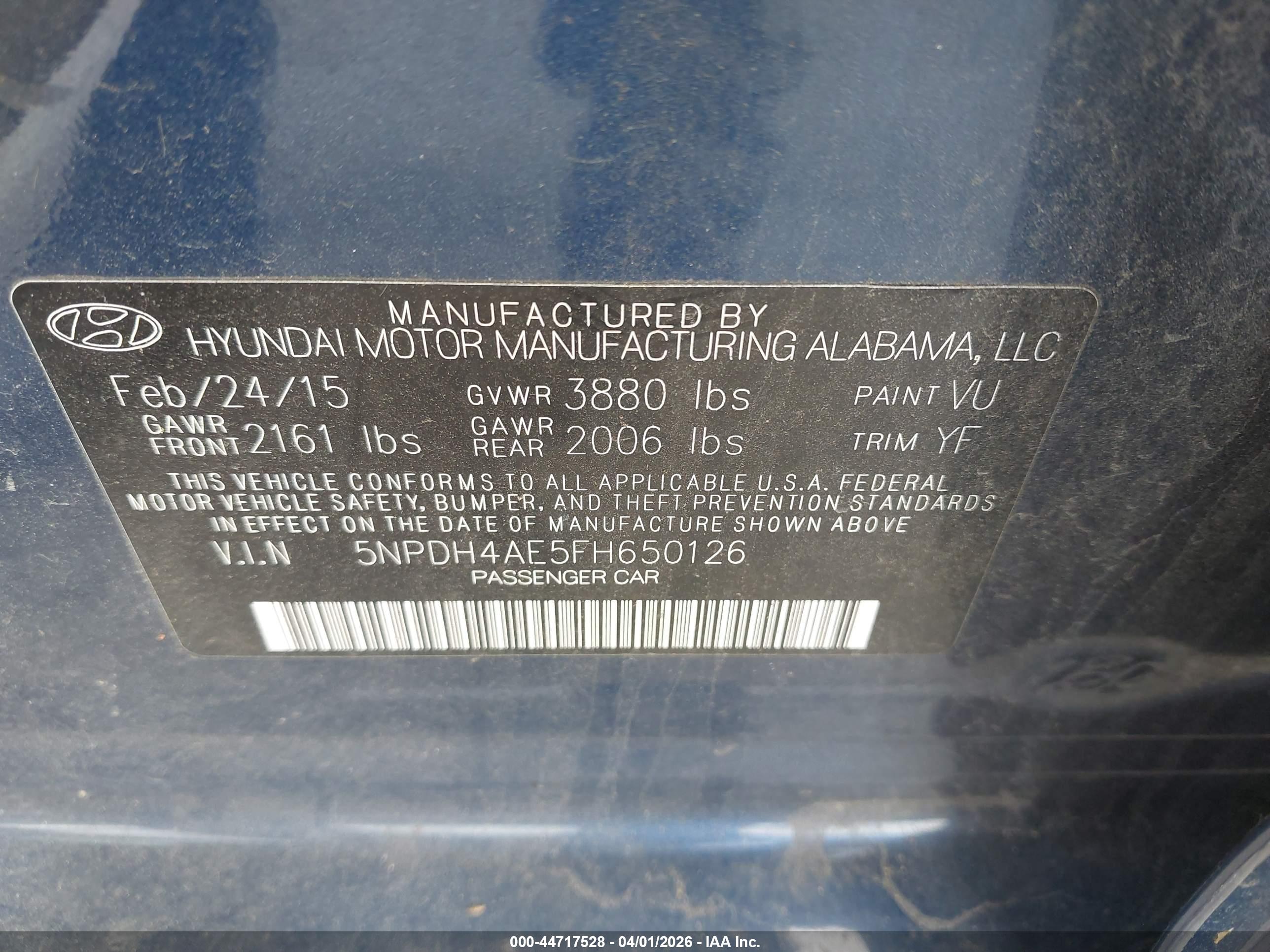 HYUNDAI ELANTRA image 9