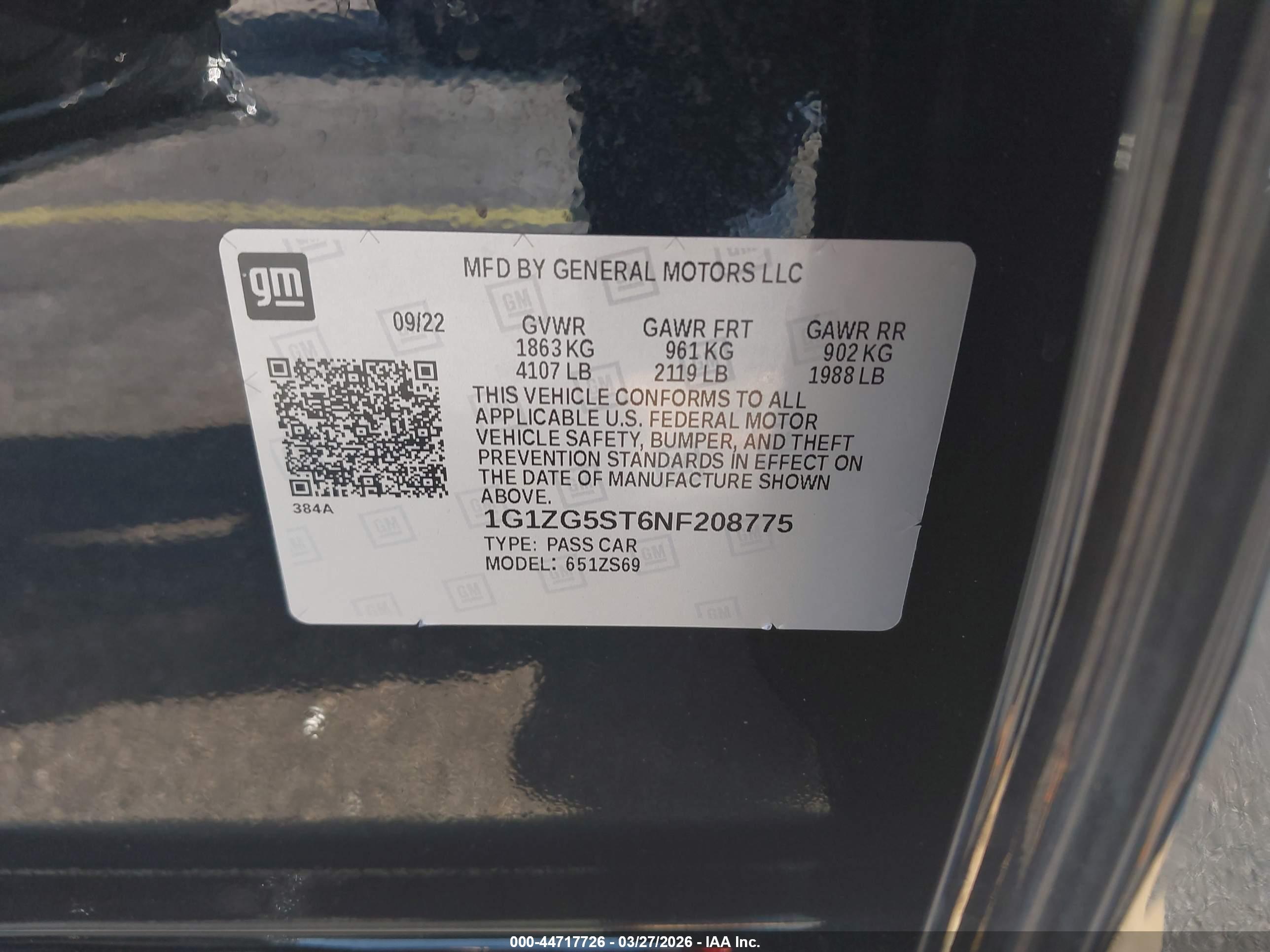 CHEVROLET MALIBU image 9