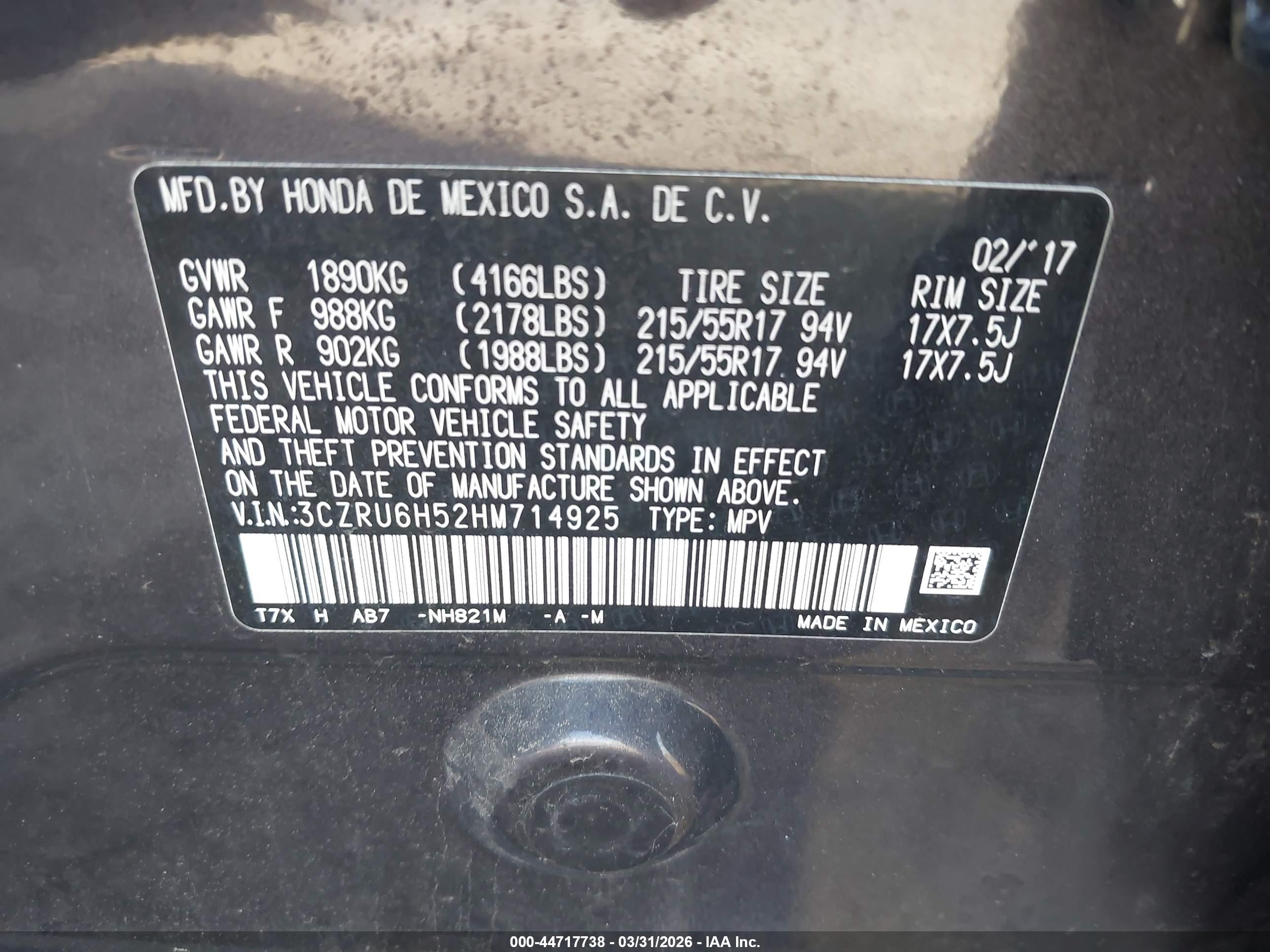 HONDA HR-V image 9