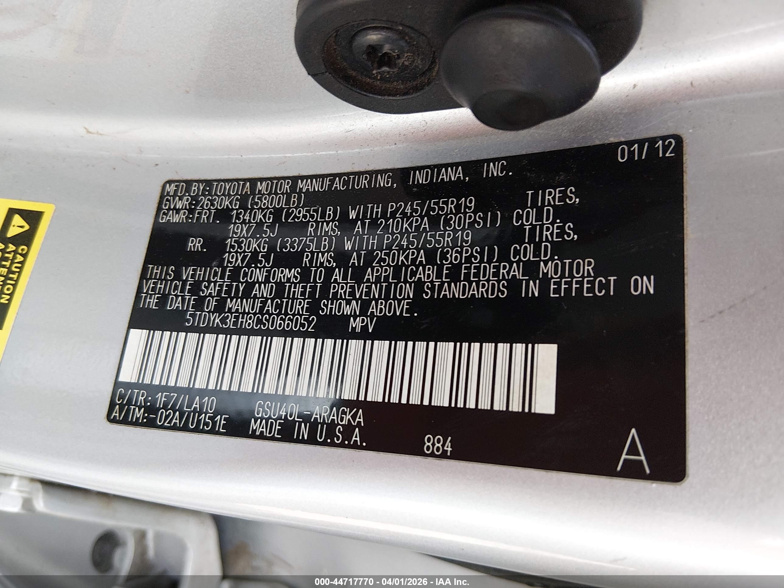 TOYOTA HIGHLANDER image 9