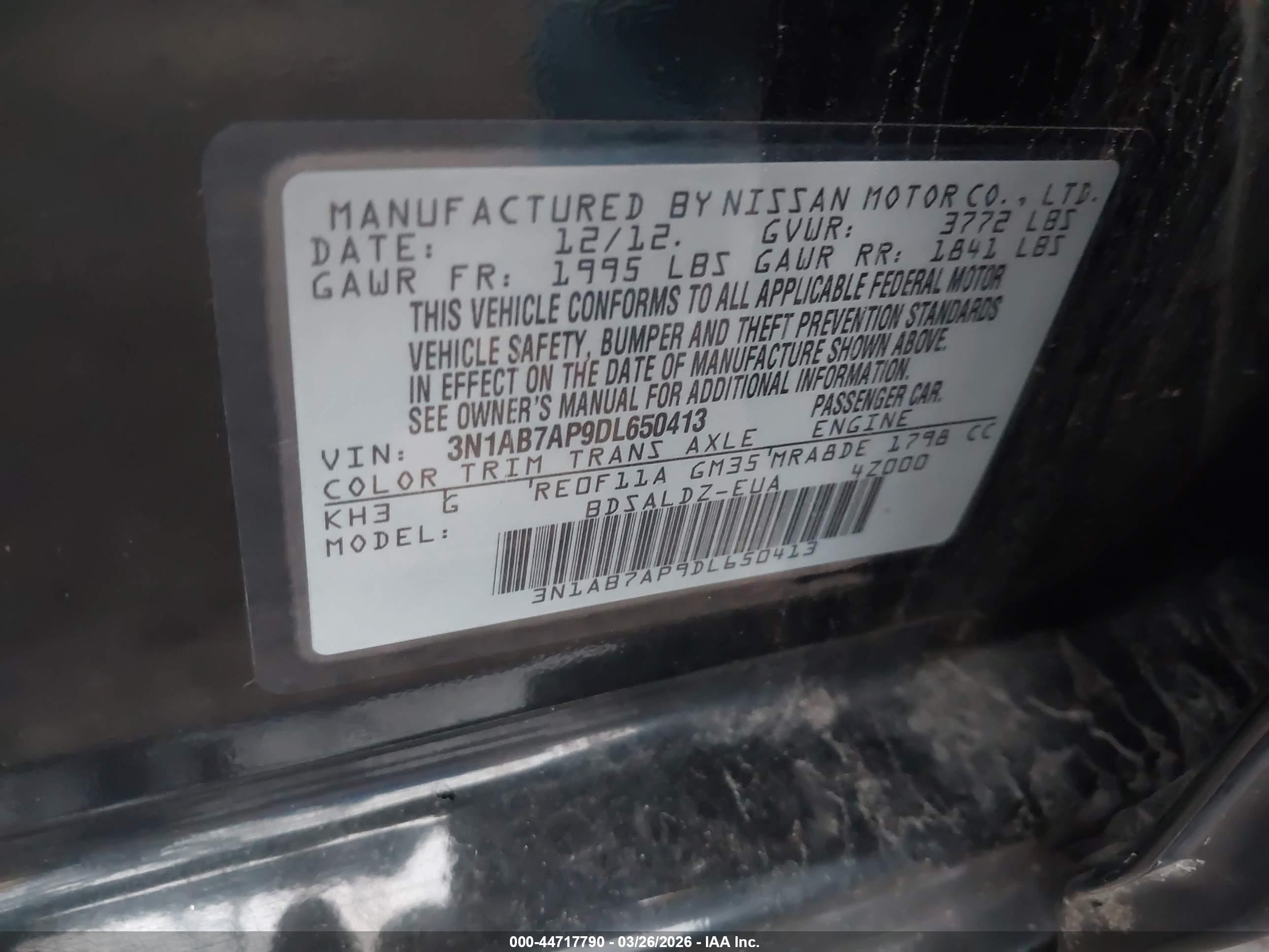 NISSAN SENTRA image 9