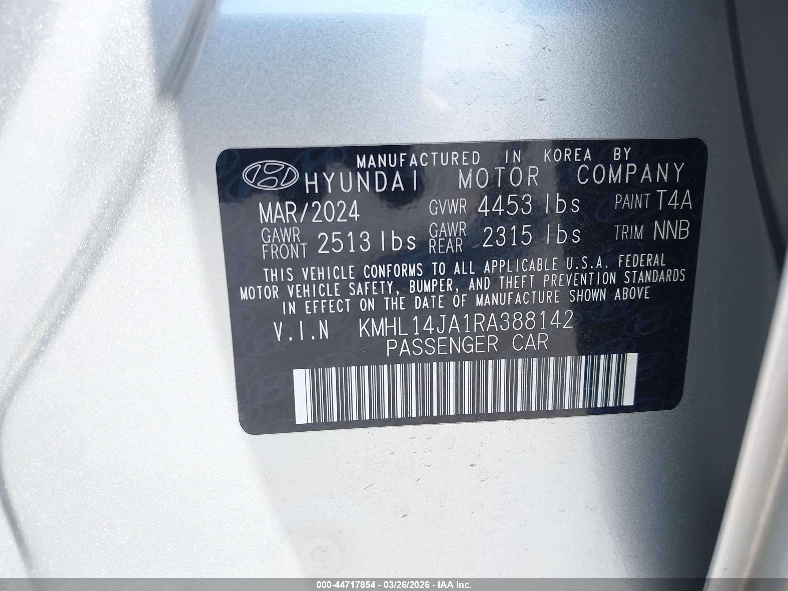 HYUNDAI SONATA image 9