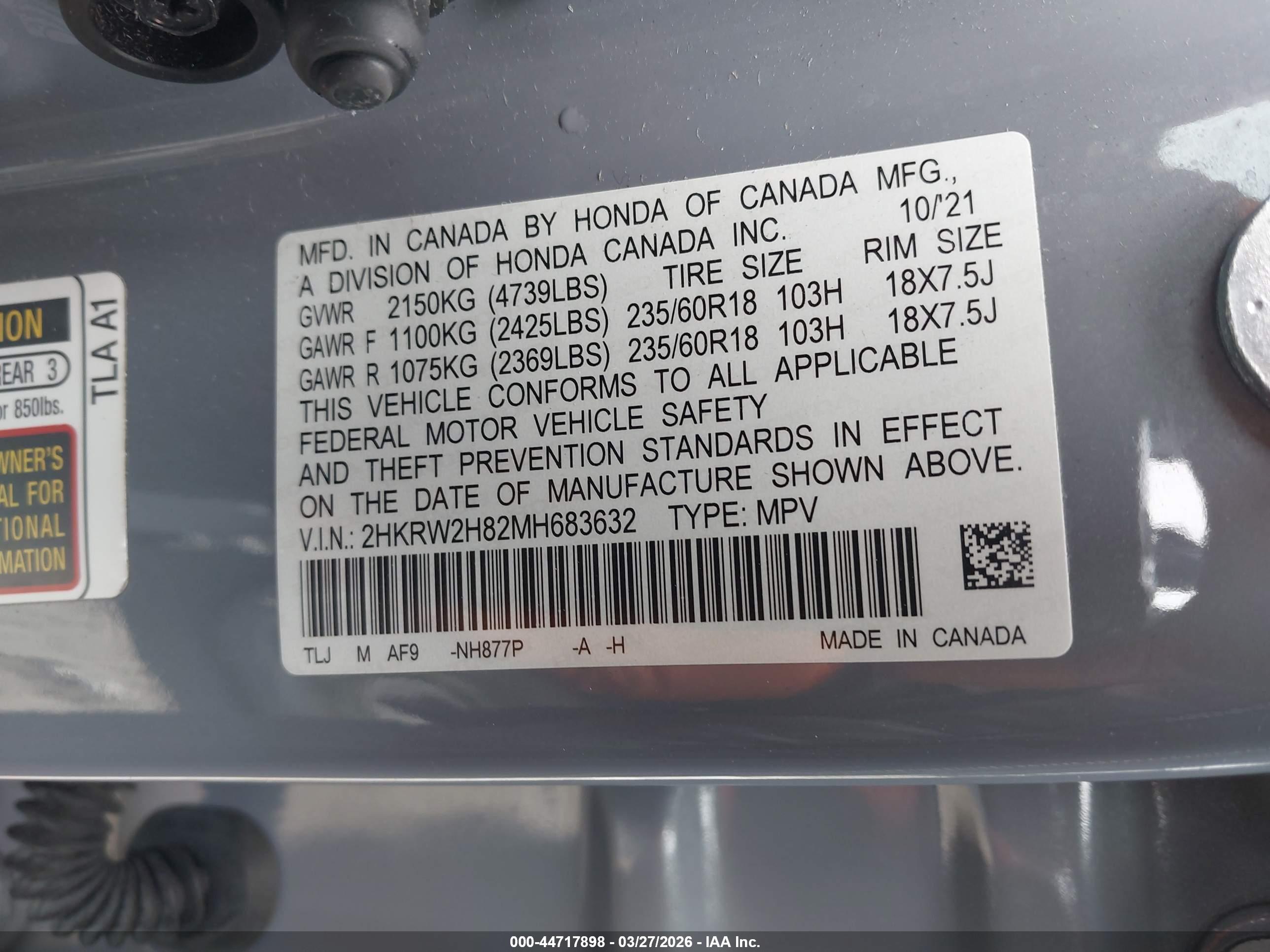 HONDA CR-V image 9