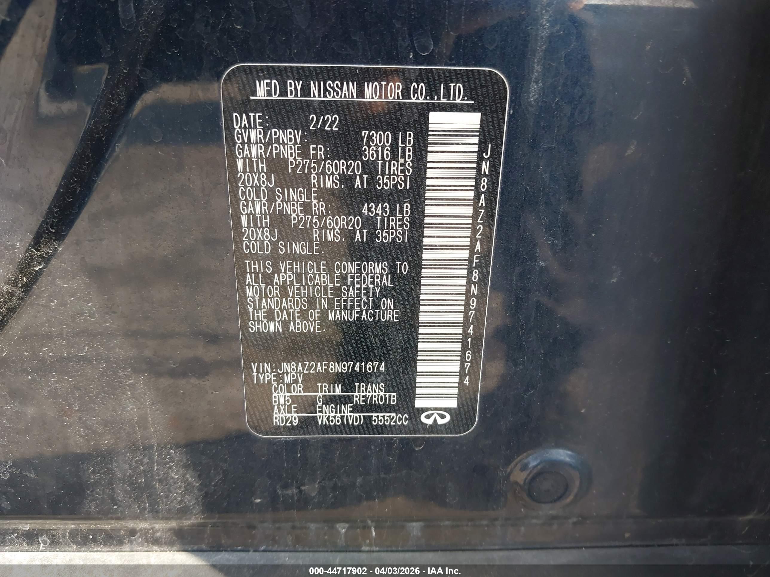 INFINITI QX80 image 9