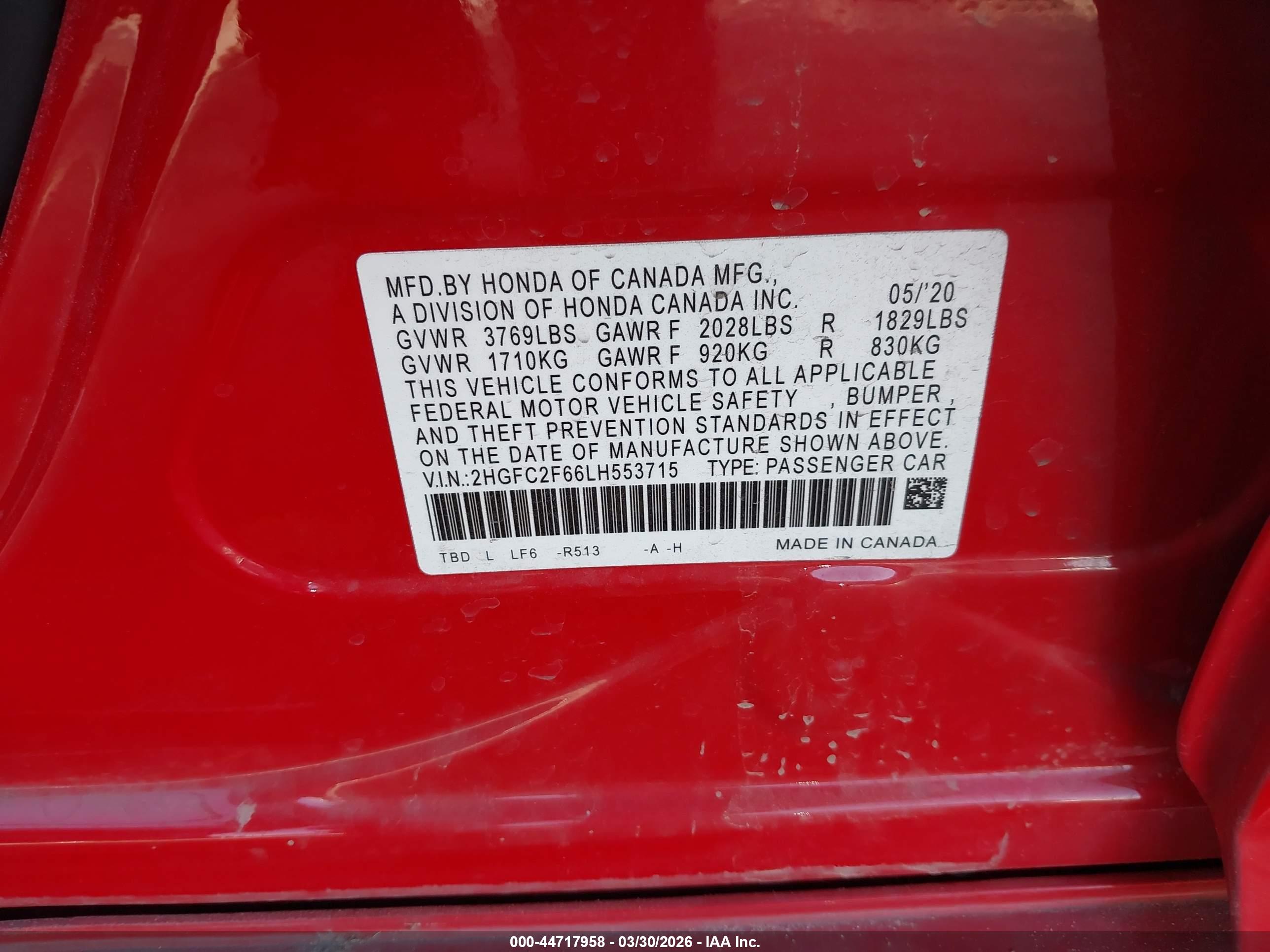 HONDA CIVIC image 9