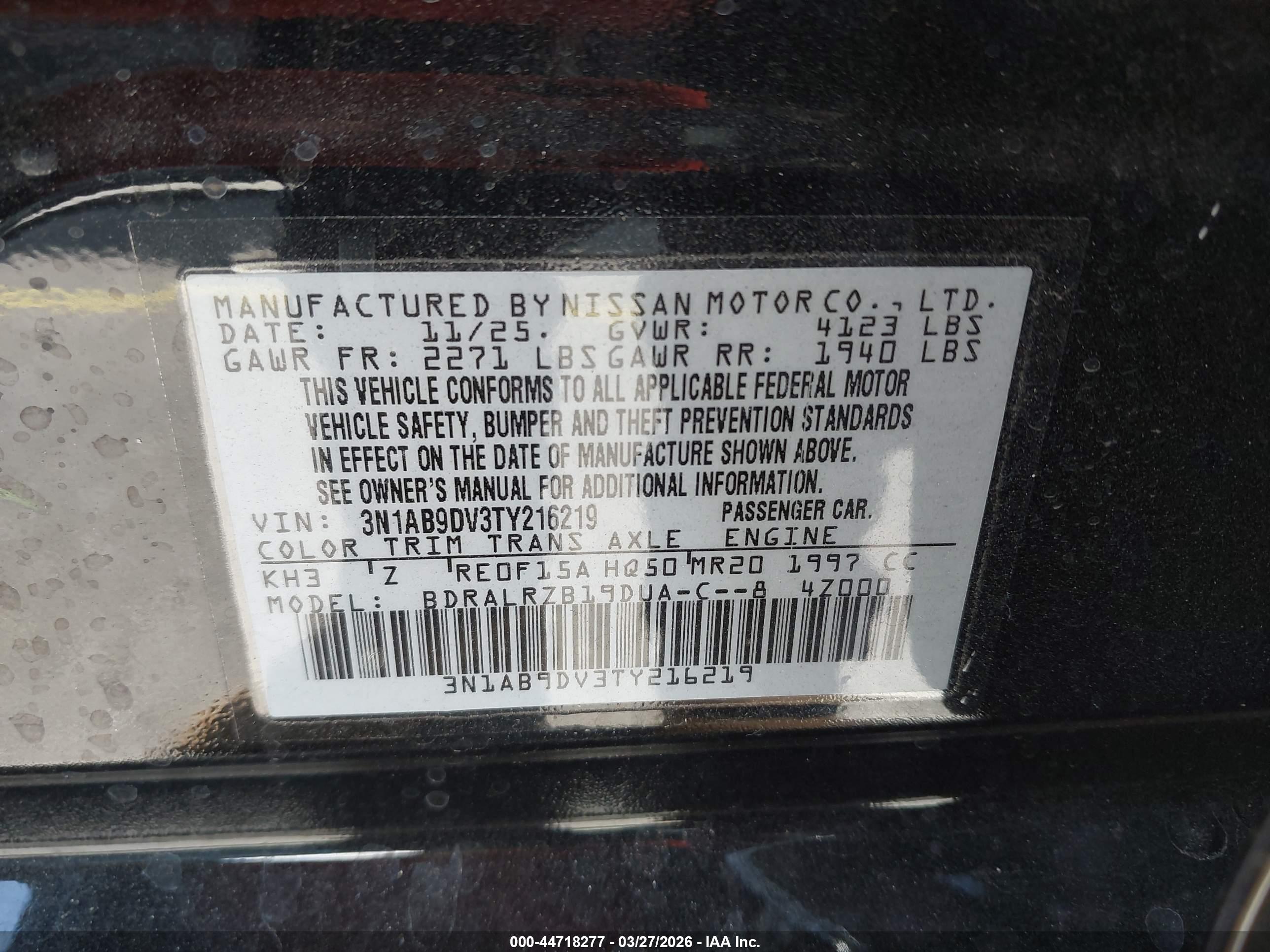 NISSAN SENTRA image 9
