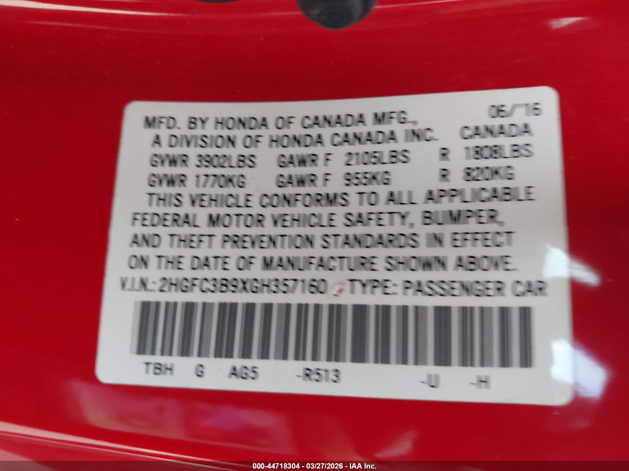 HONDA CIVIC image 9