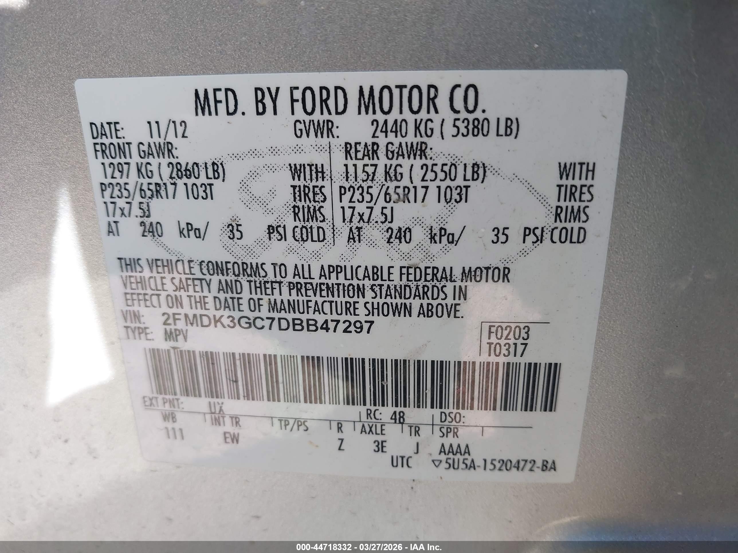 FORD EDGE image 9