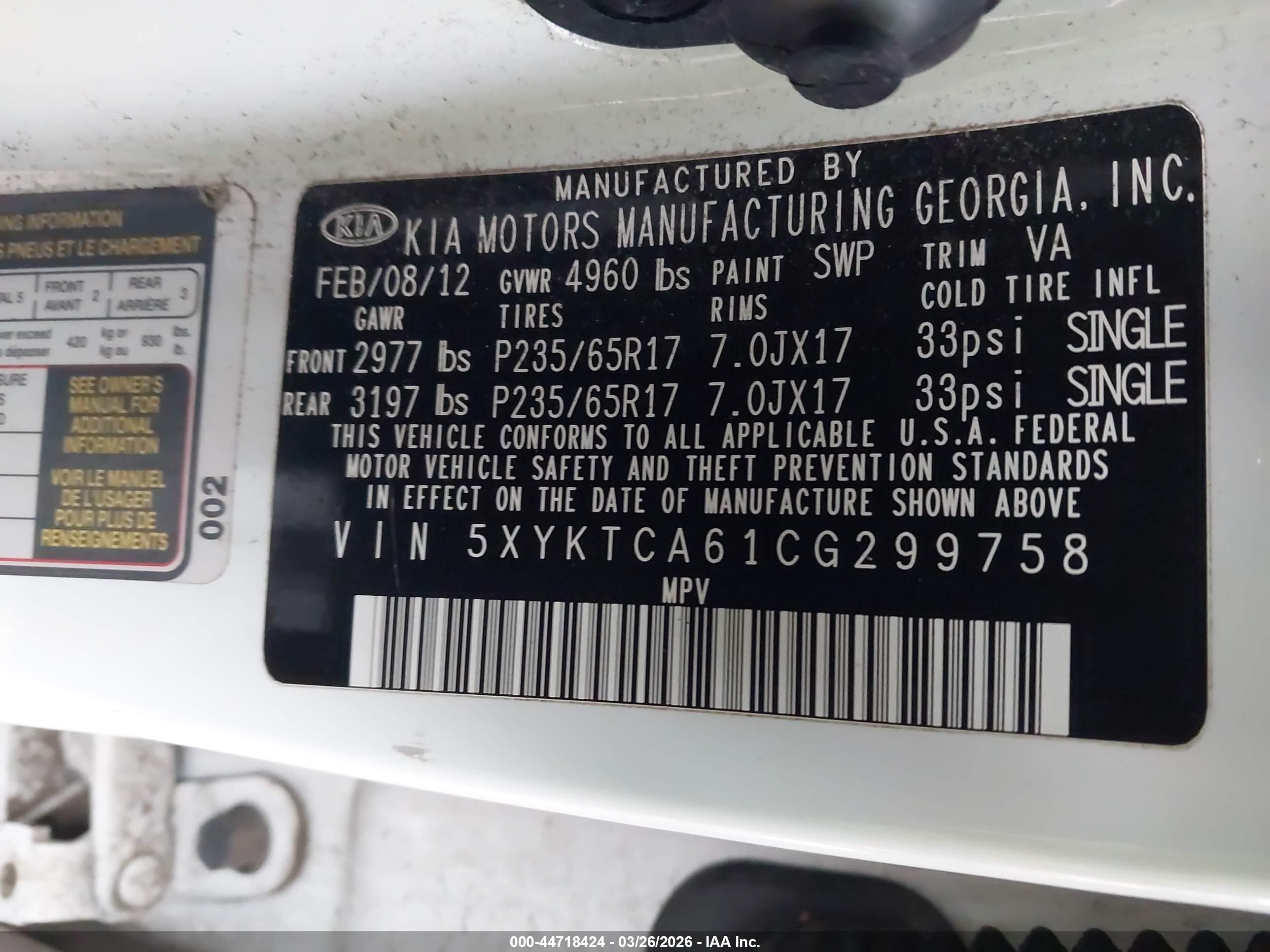 KIA SORENTO image 9