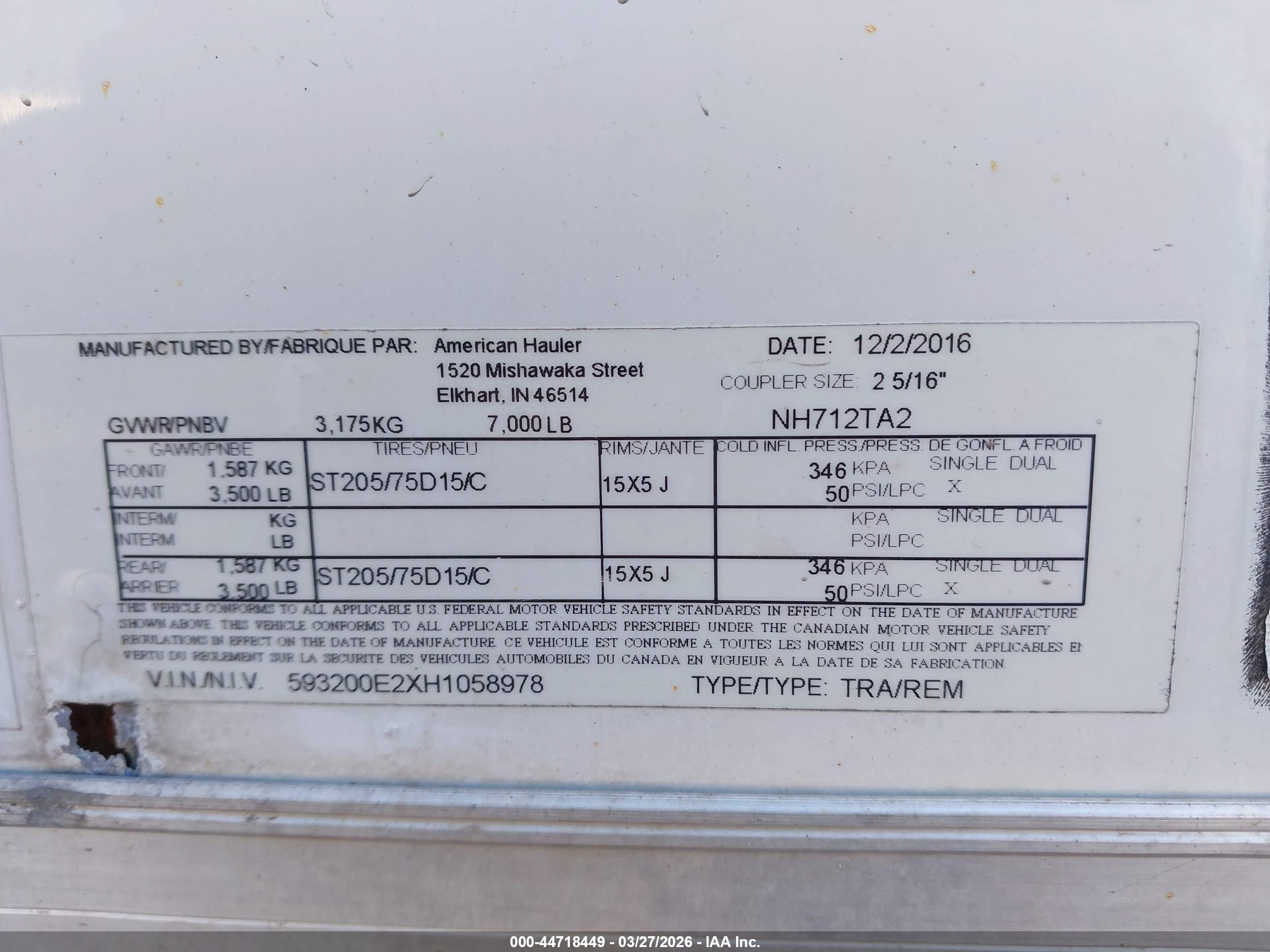 AMERICAN HAULER image 9