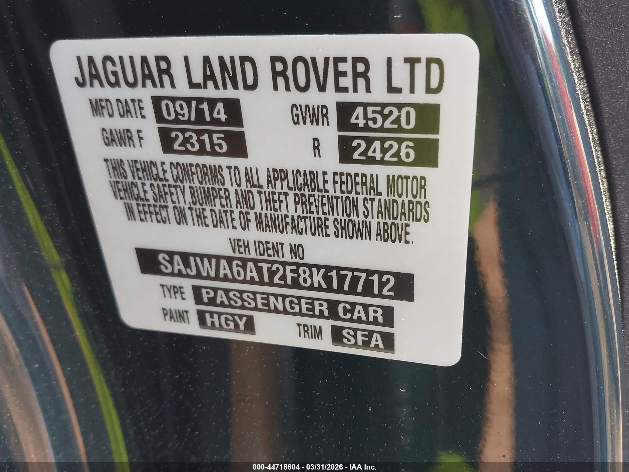 JAGUAR F-TYPE image 9