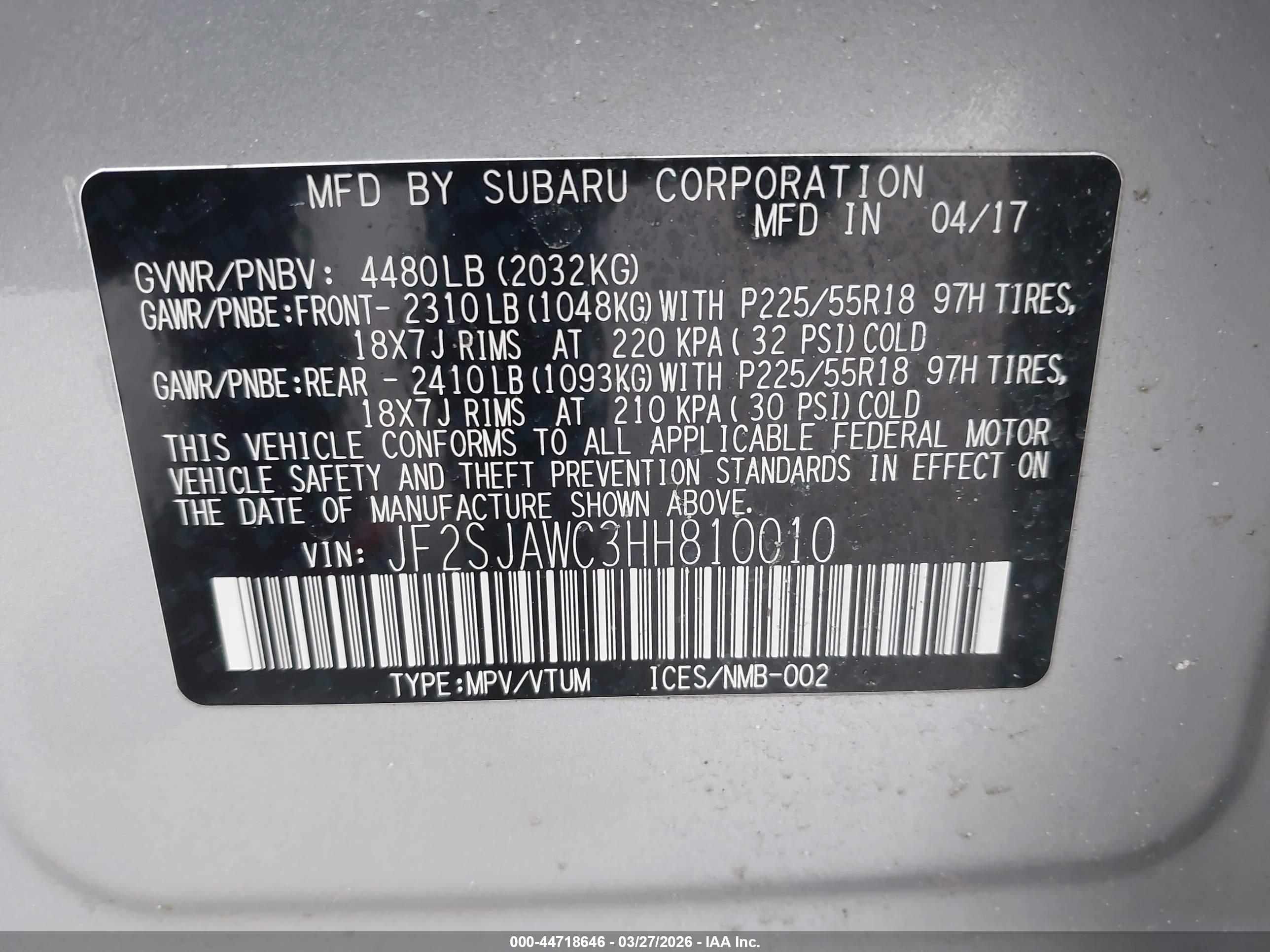 SUBARU FORESTER image 9