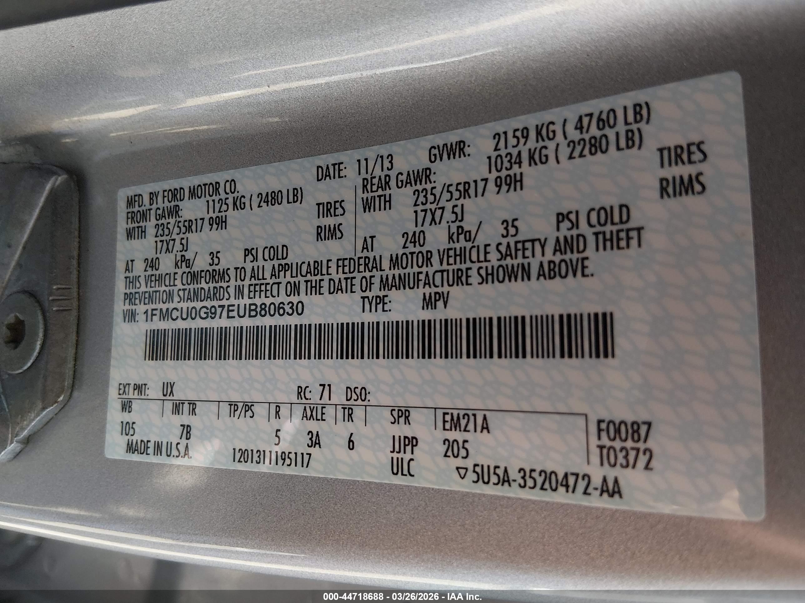 FORD ESCAPE image 9