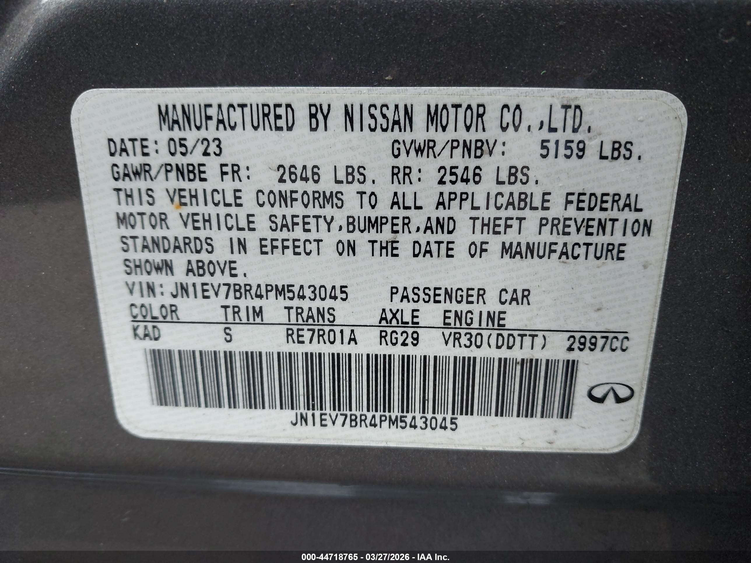 INFINITI Q50 image 9