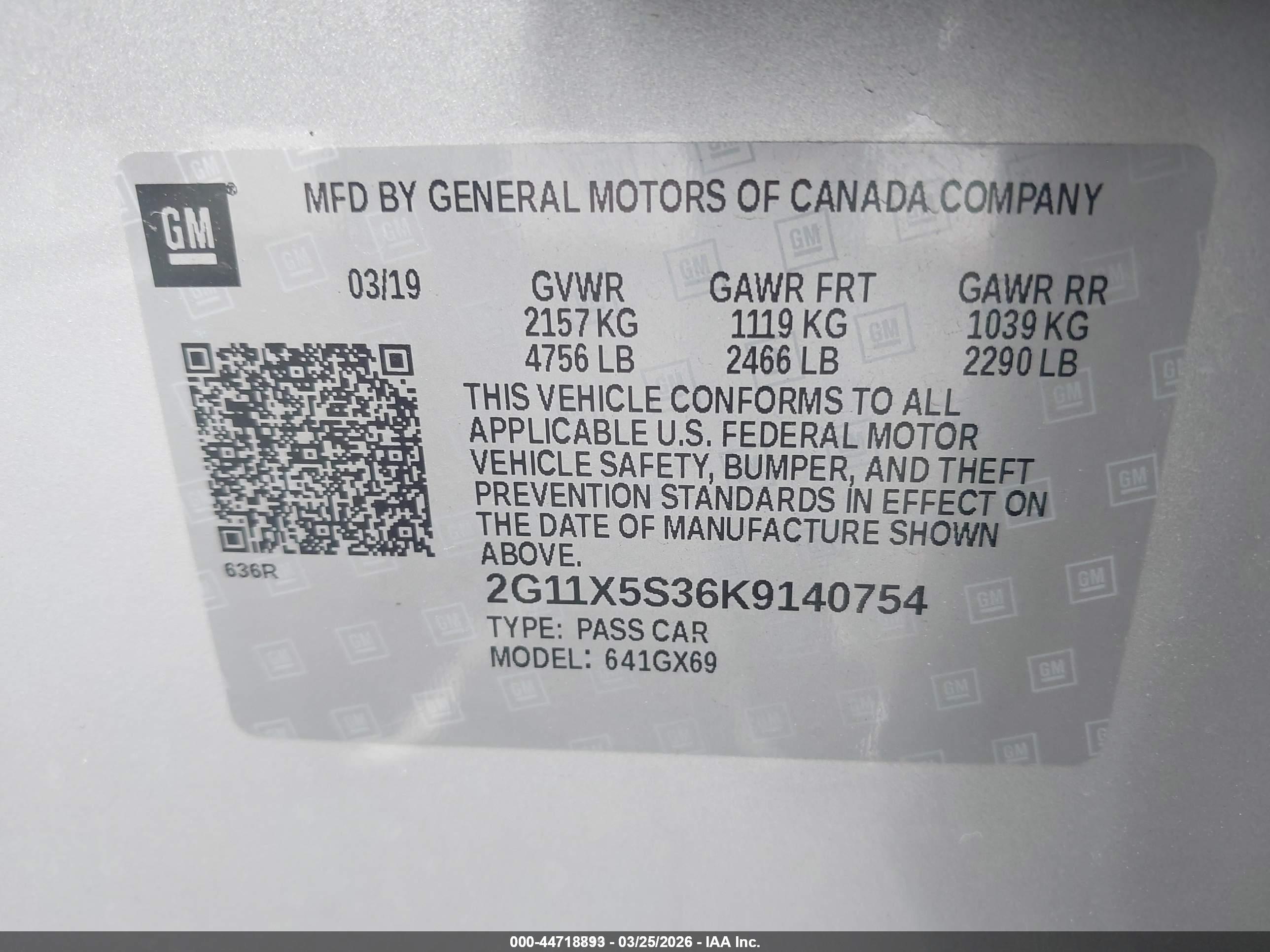 CHEVROLET IMPALA image 9