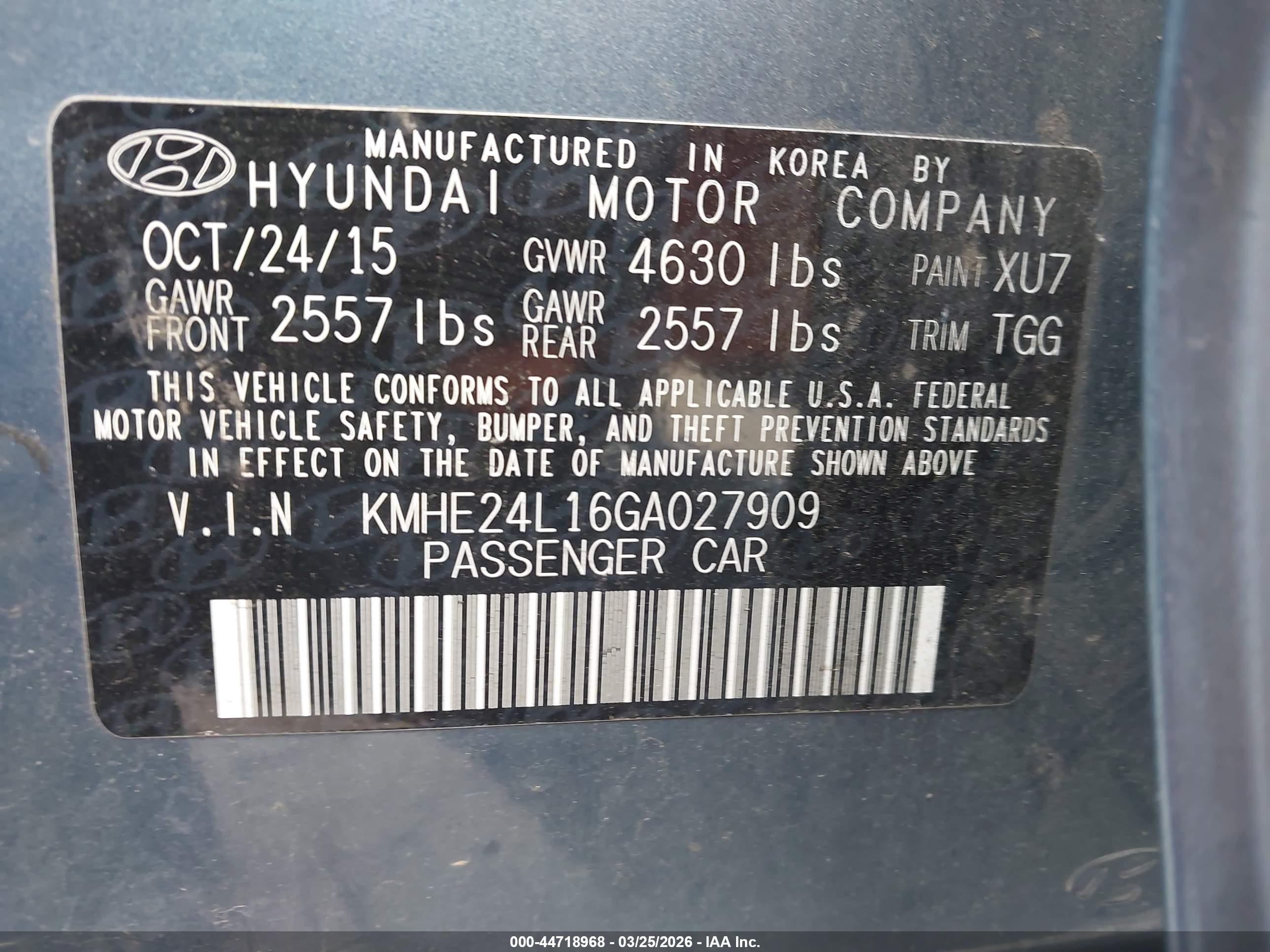 HYUNDAI SONATA image 9