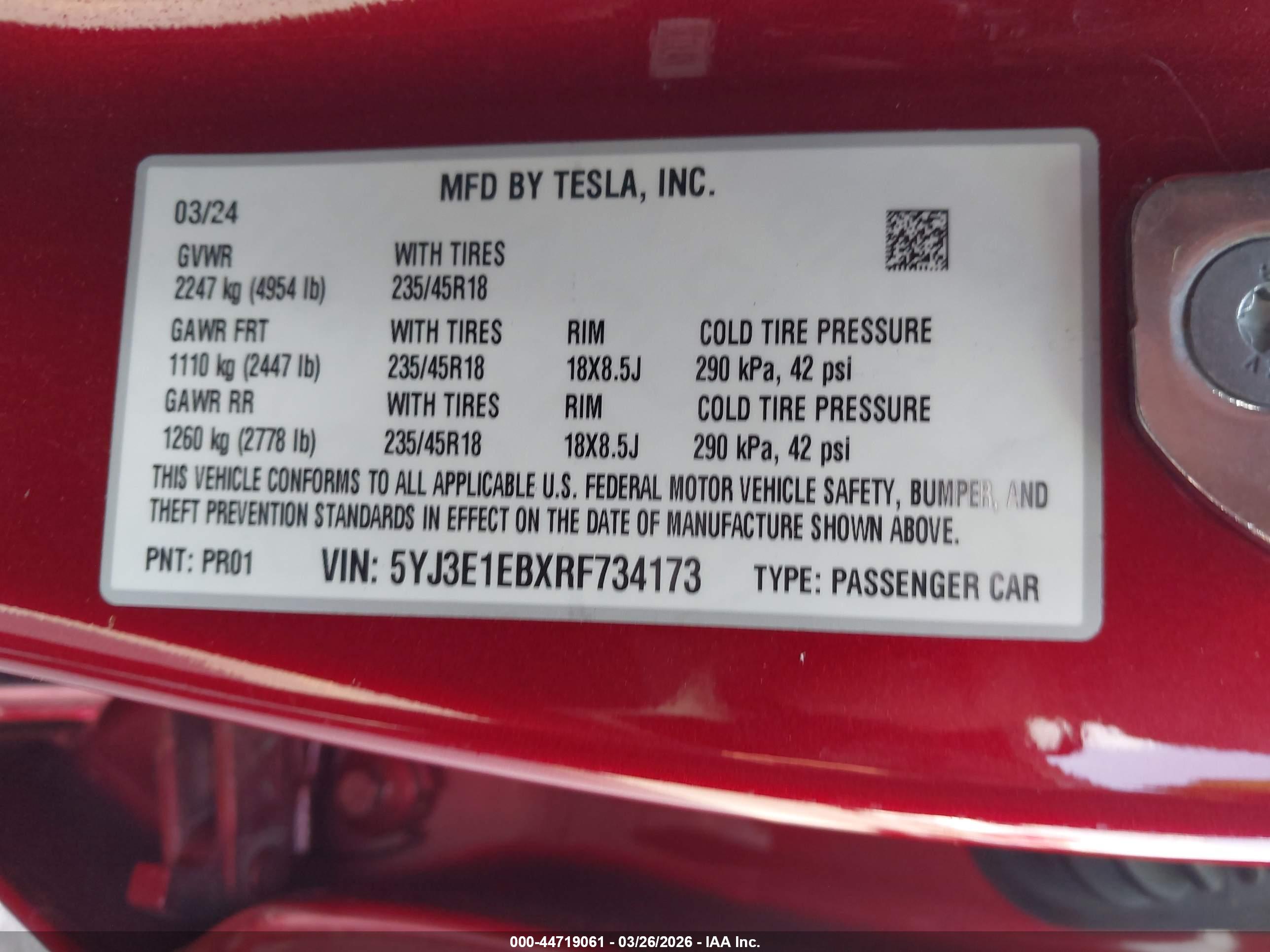 TESLA MODEL image 9
