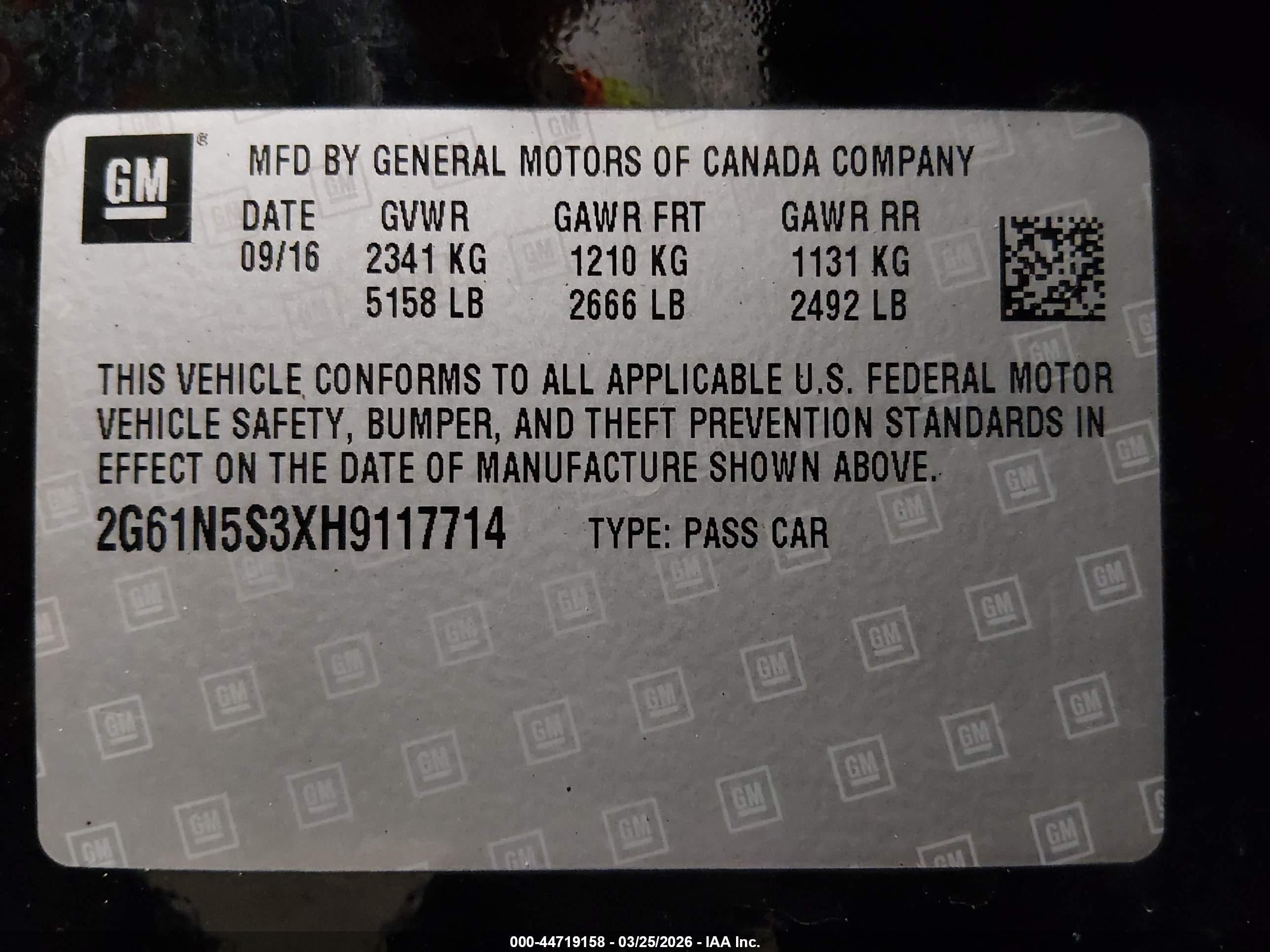 CADILLAC XTS image 9