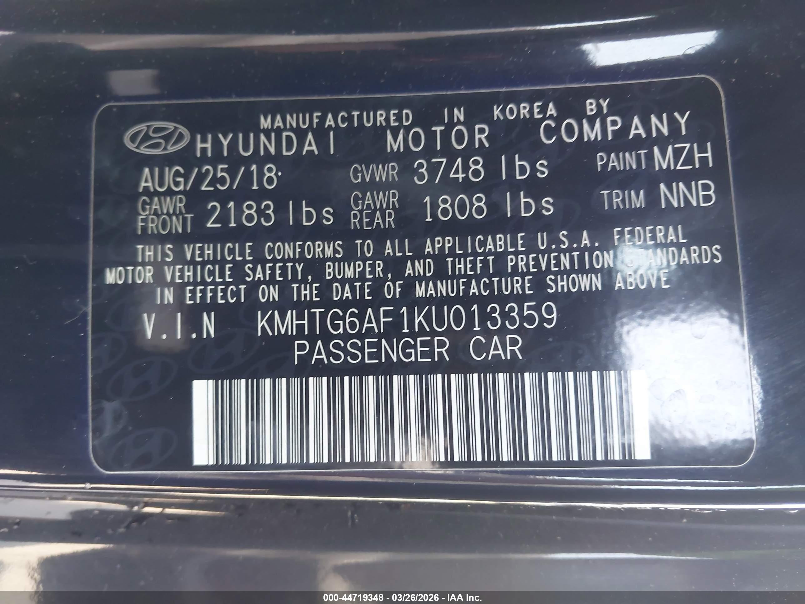 HYUNDAI VELOSTER image 9