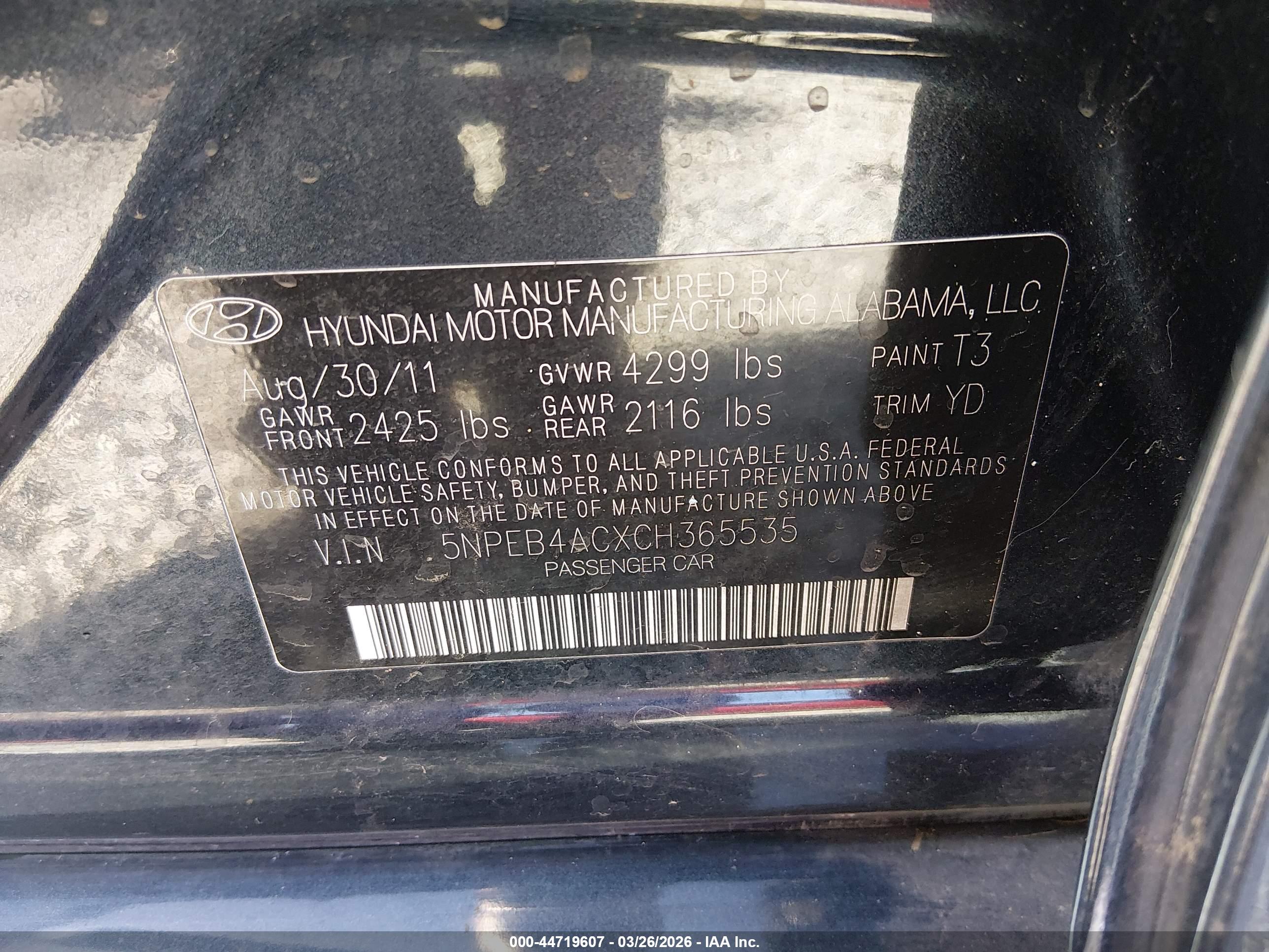 HYUNDAI SONATA image 9