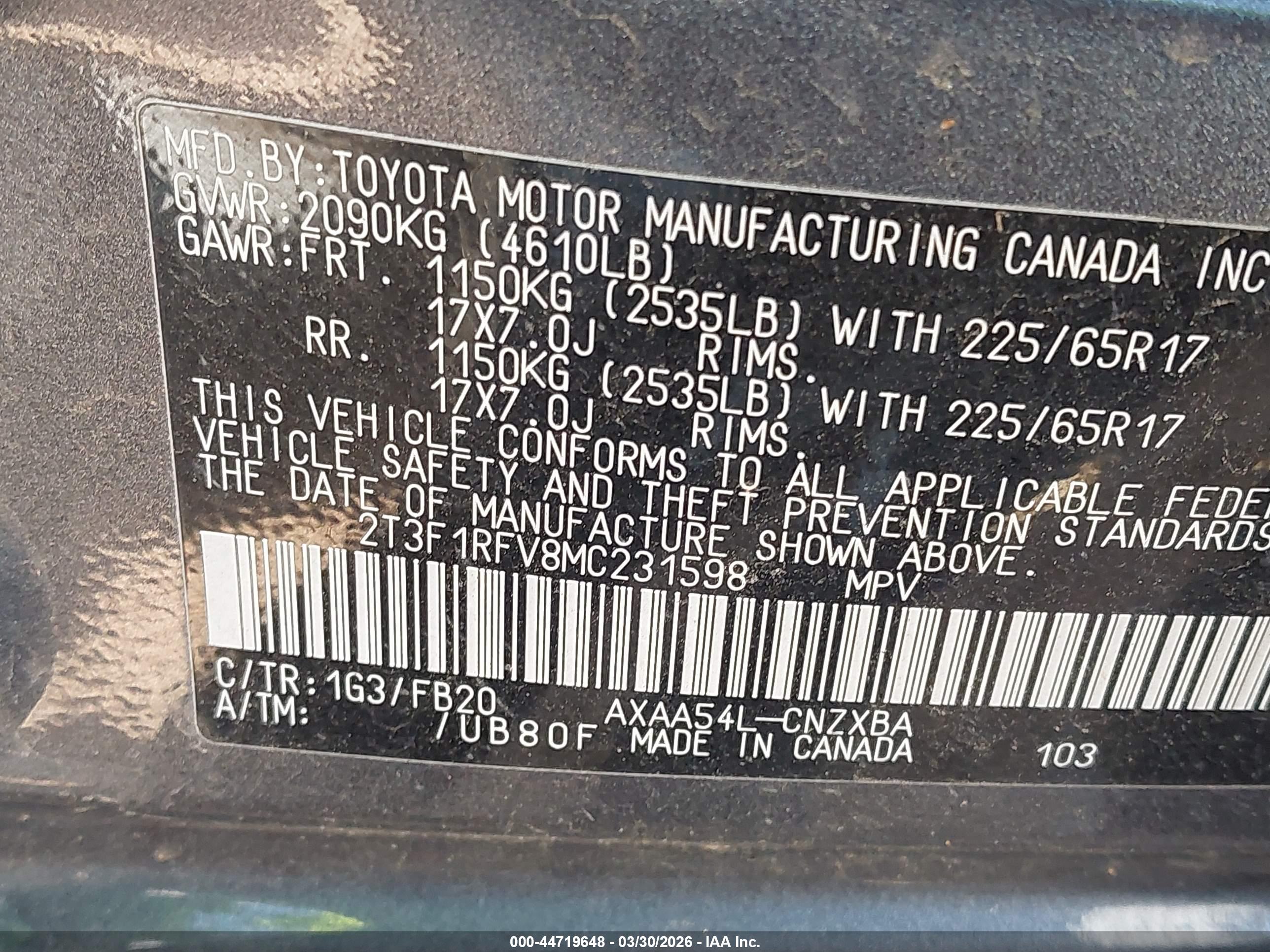 TOYOTA RAV4 image 9