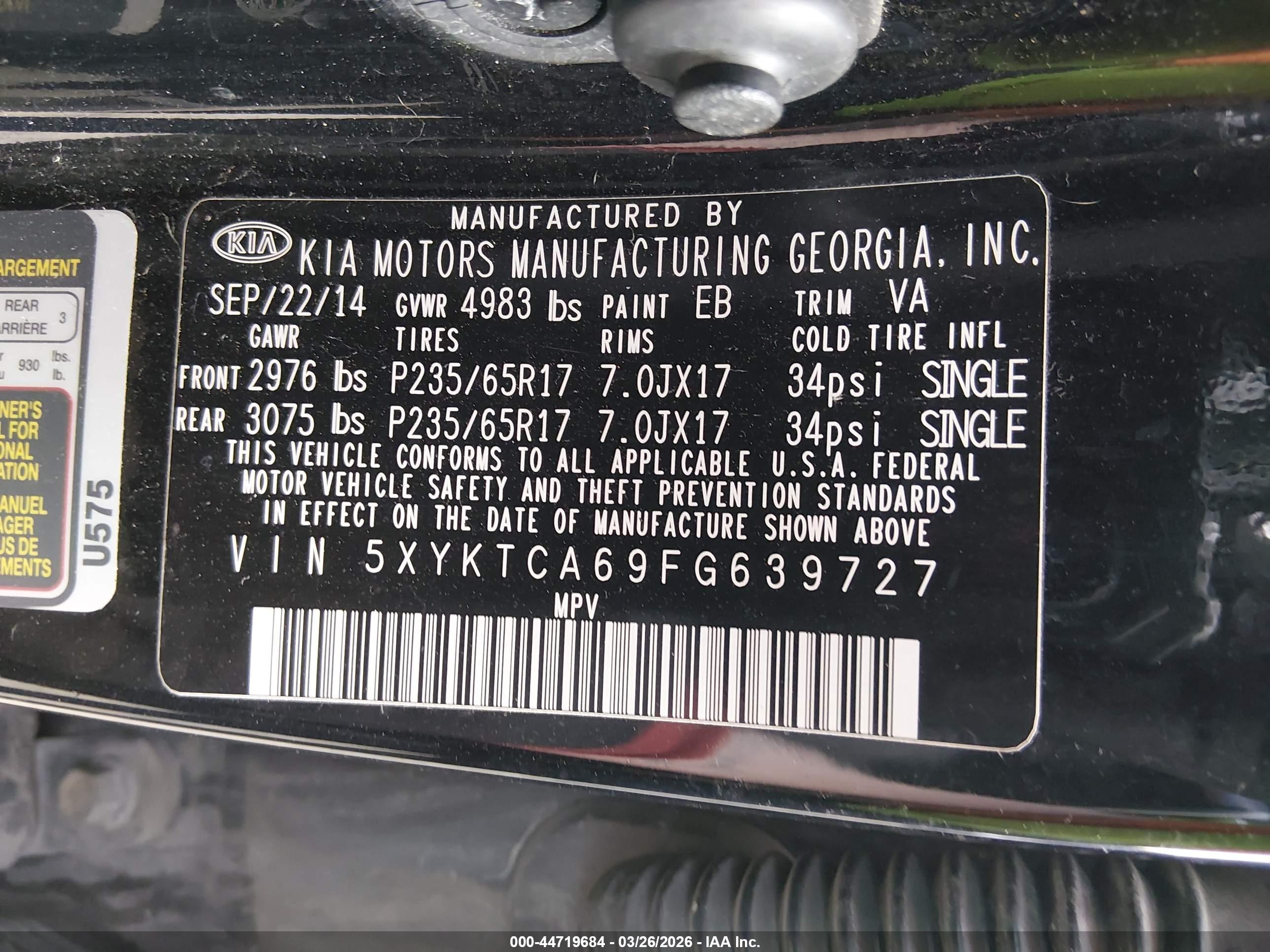 KIA SORENTO image 9