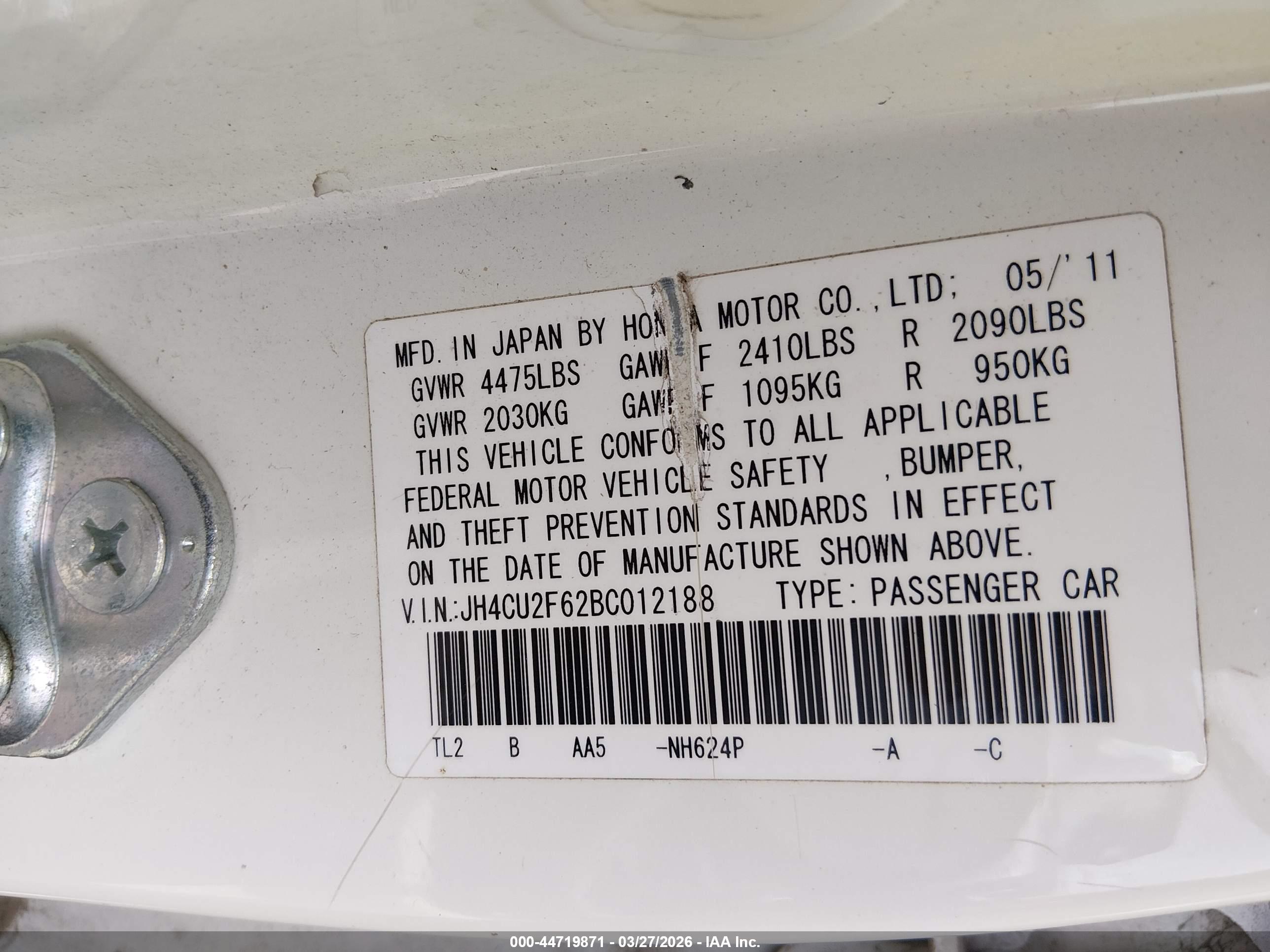 ACURA TSX image 9