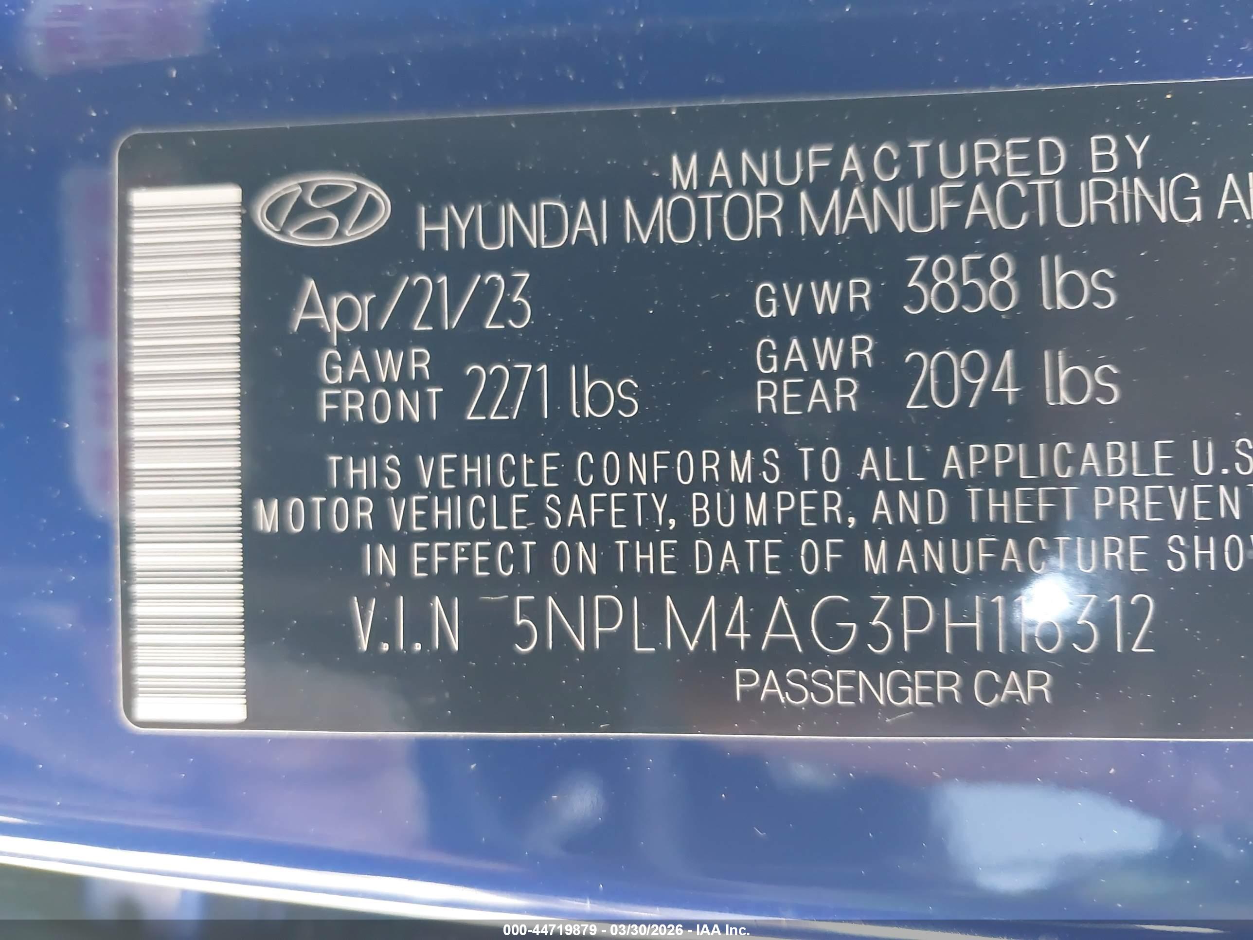 HYUNDAI ELANTRA image 9