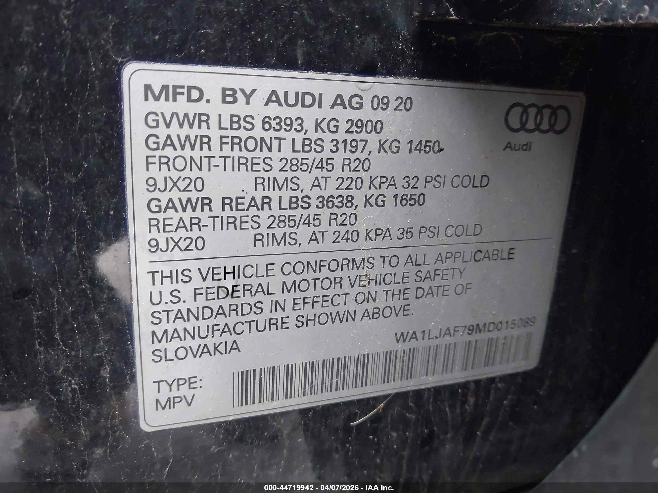 AUDI Q7 image 9