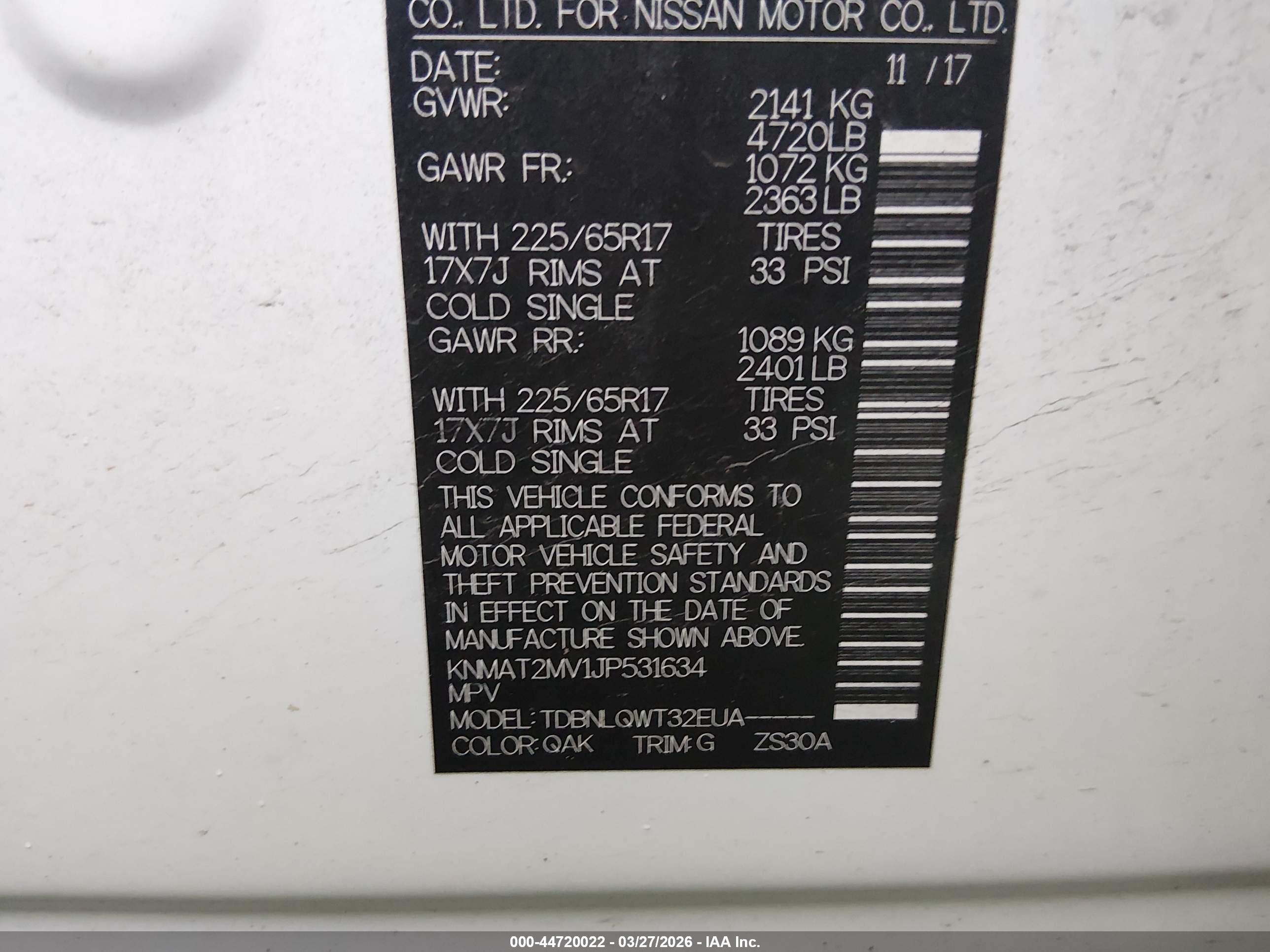 NISSAN ROGUE image 9