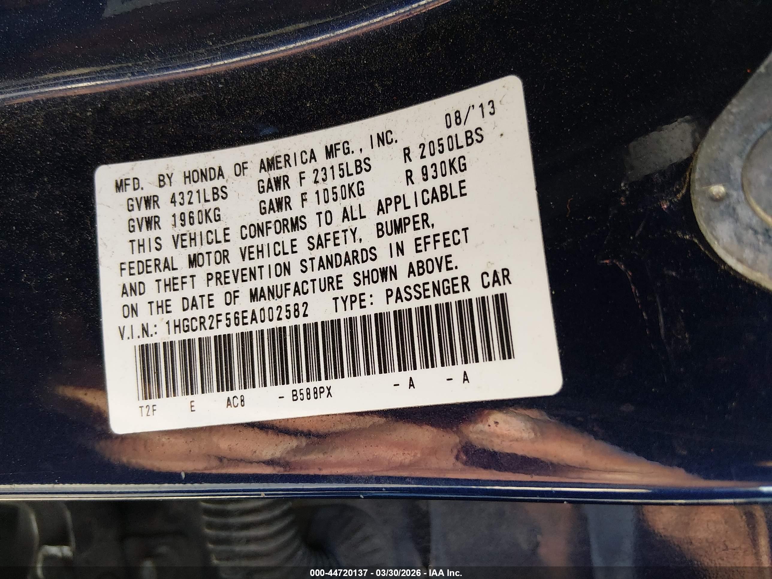 HONDA ACCORD image 9