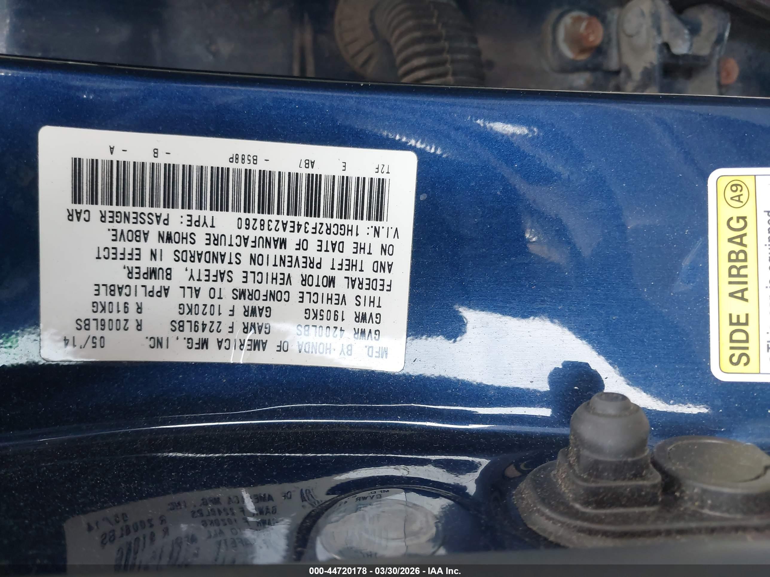 HONDA ACCORD image 9