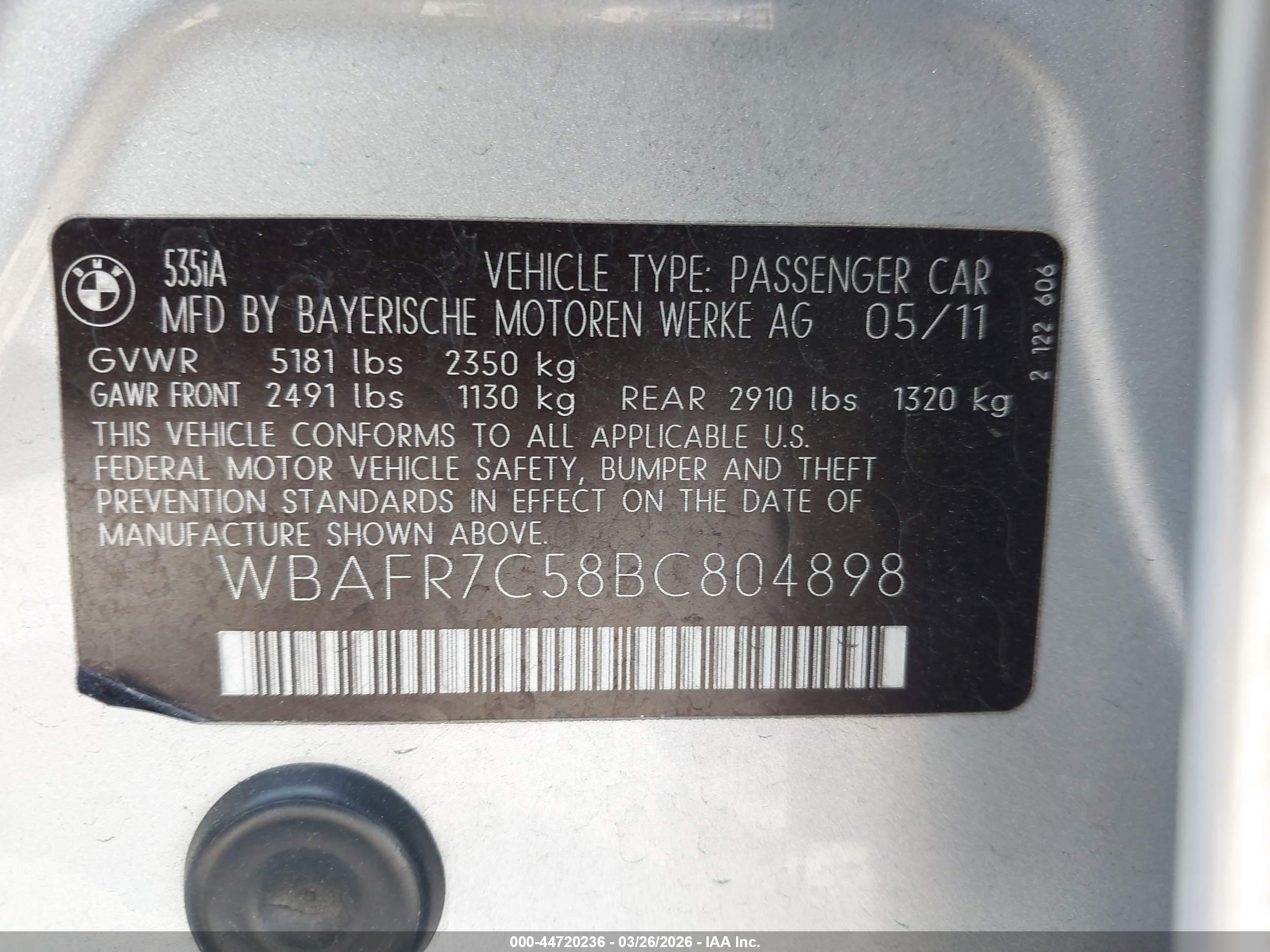 BMW 535I image 9