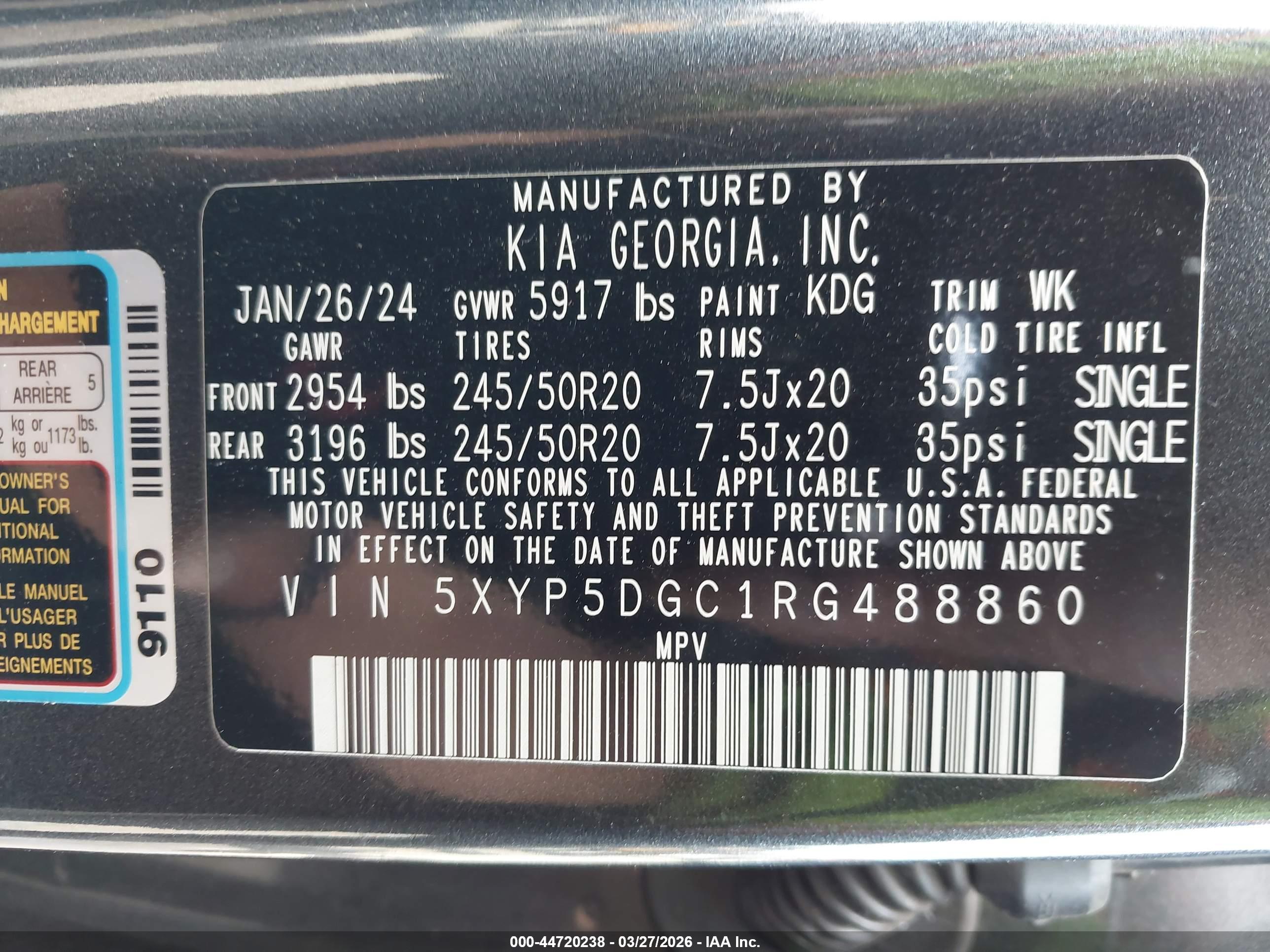 KIA TELLURIDE image 9