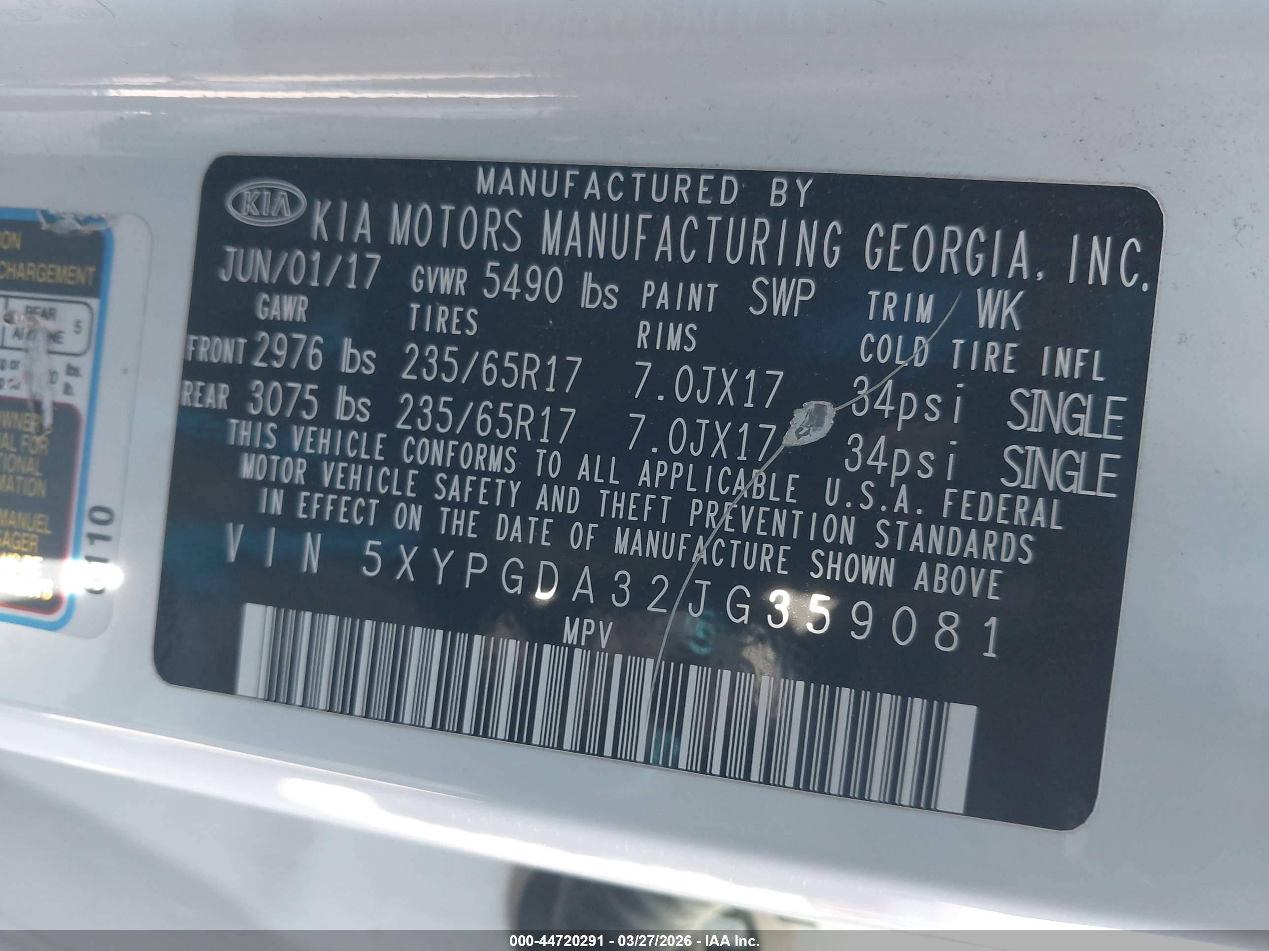KIA SORENTO image 9