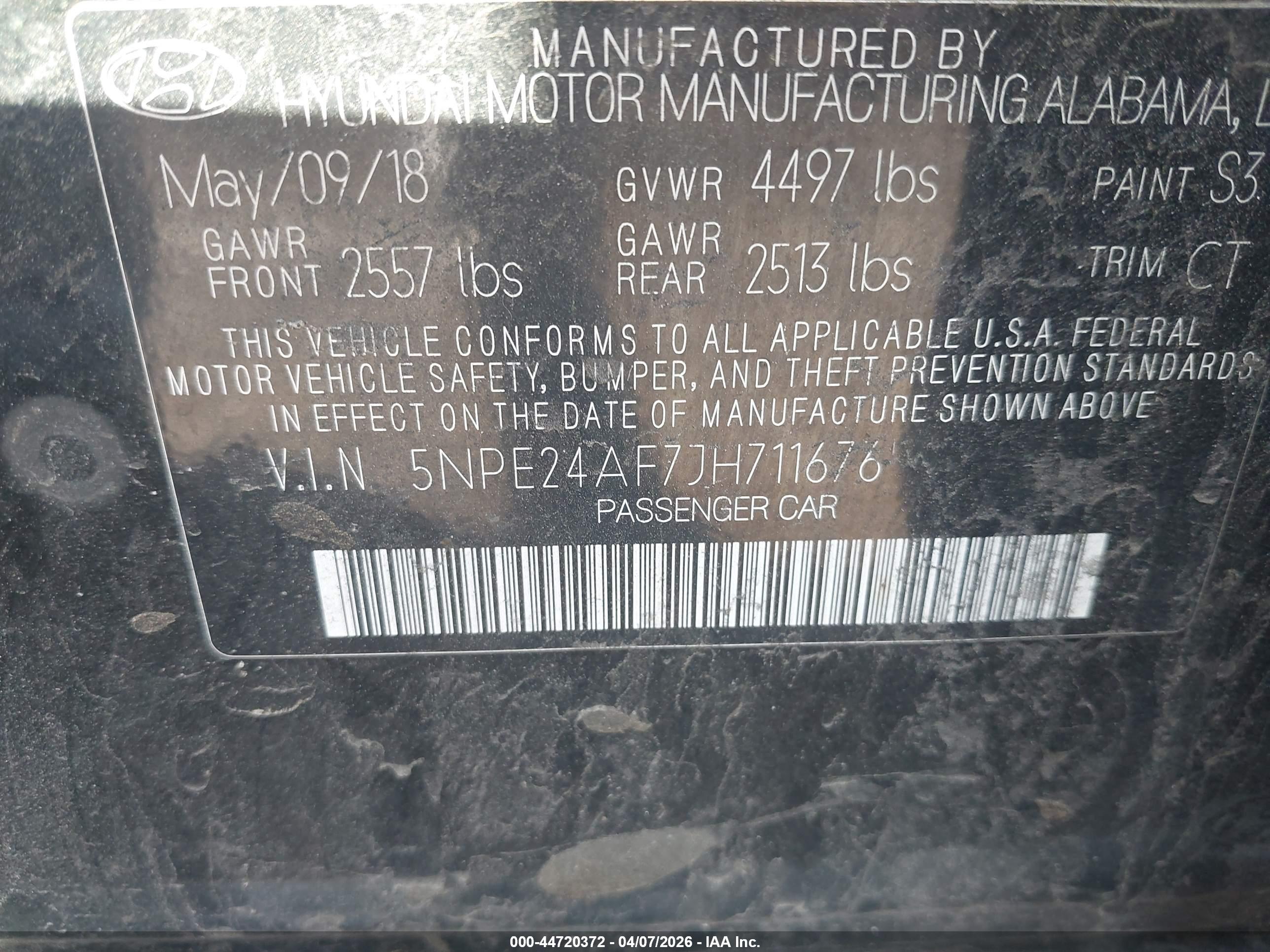 HYUNDAI SONATA image 9