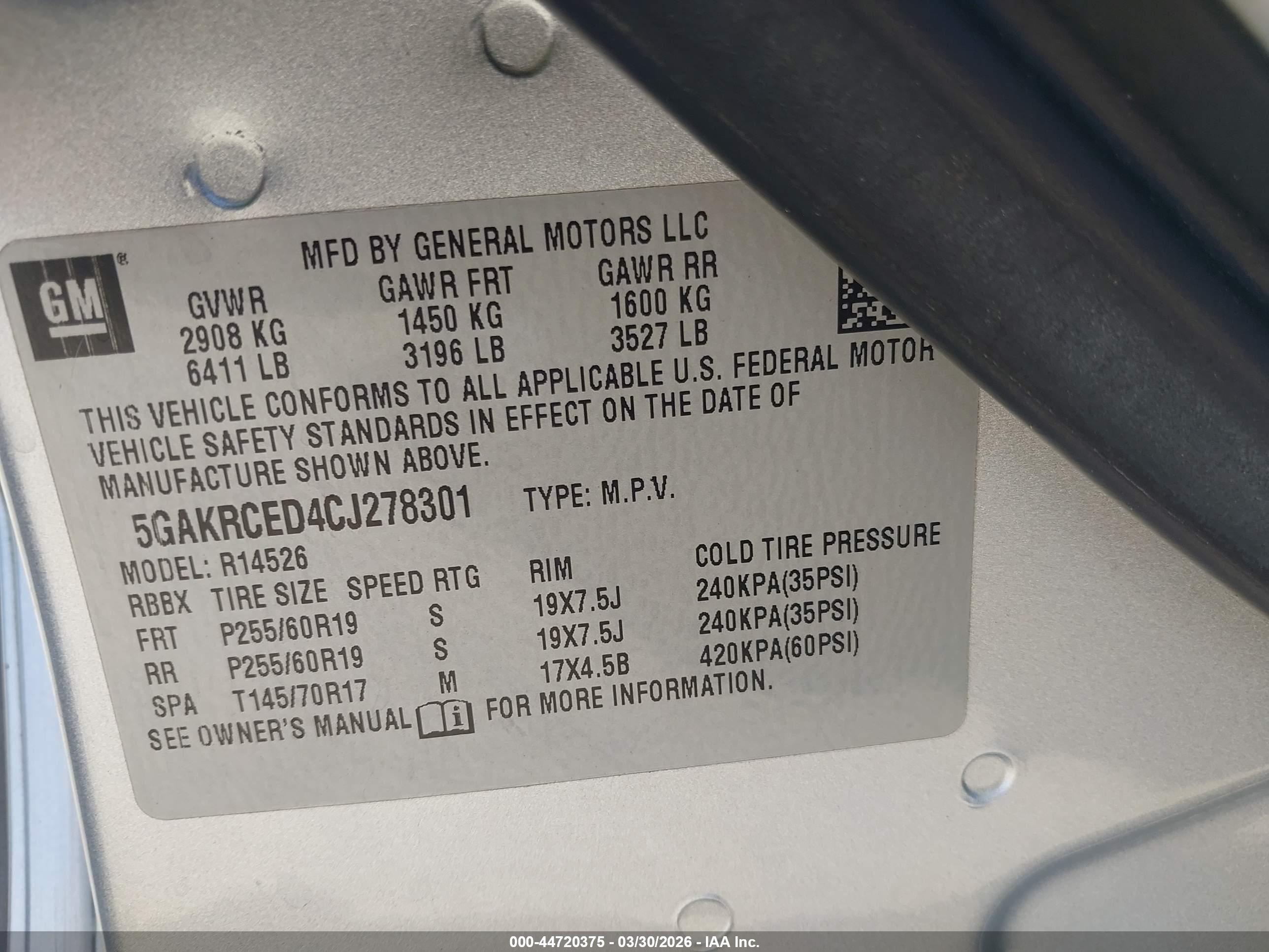 BUICK ENCLAVE image 9