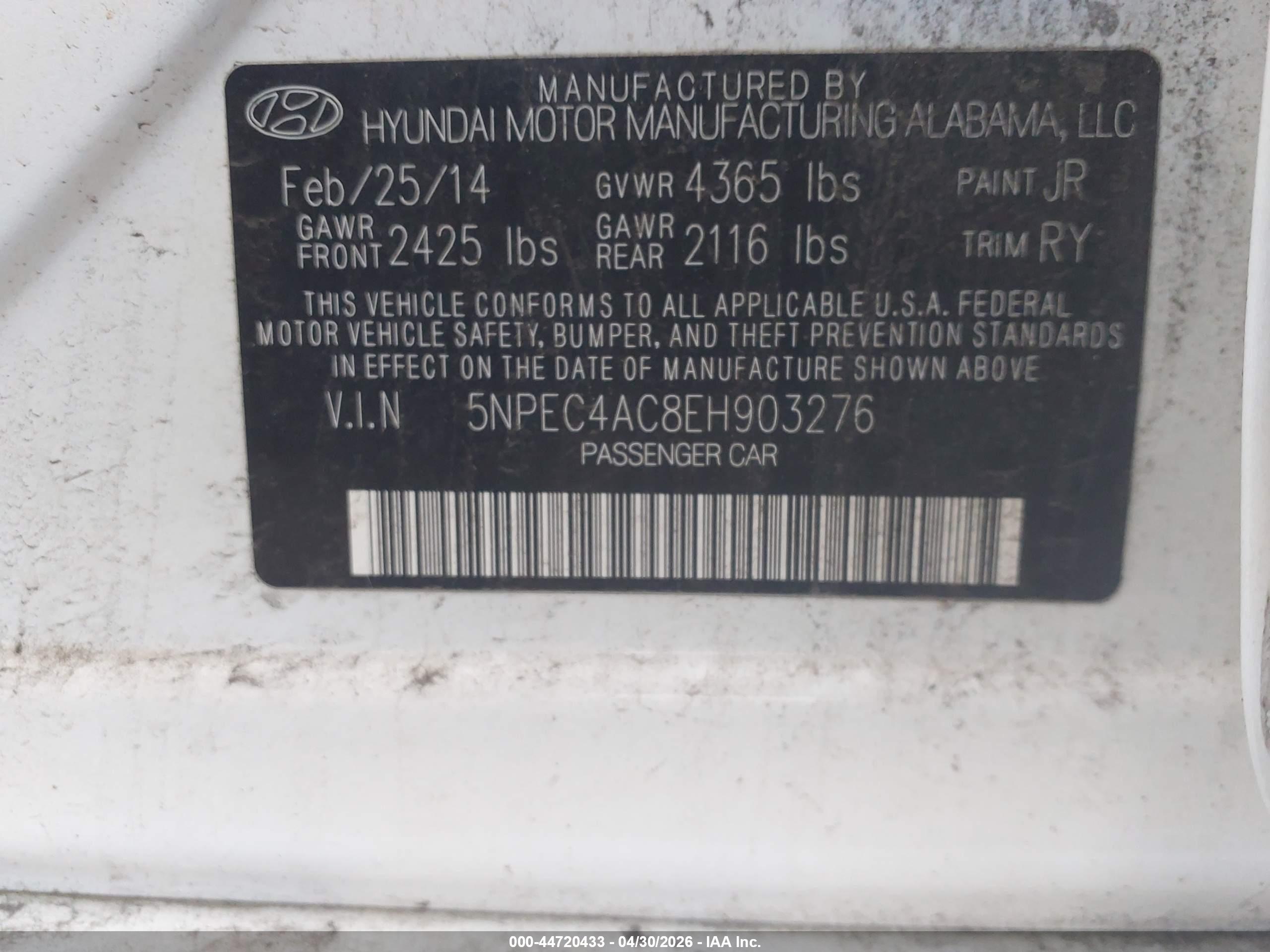 HYUNDAI SONATA image 9