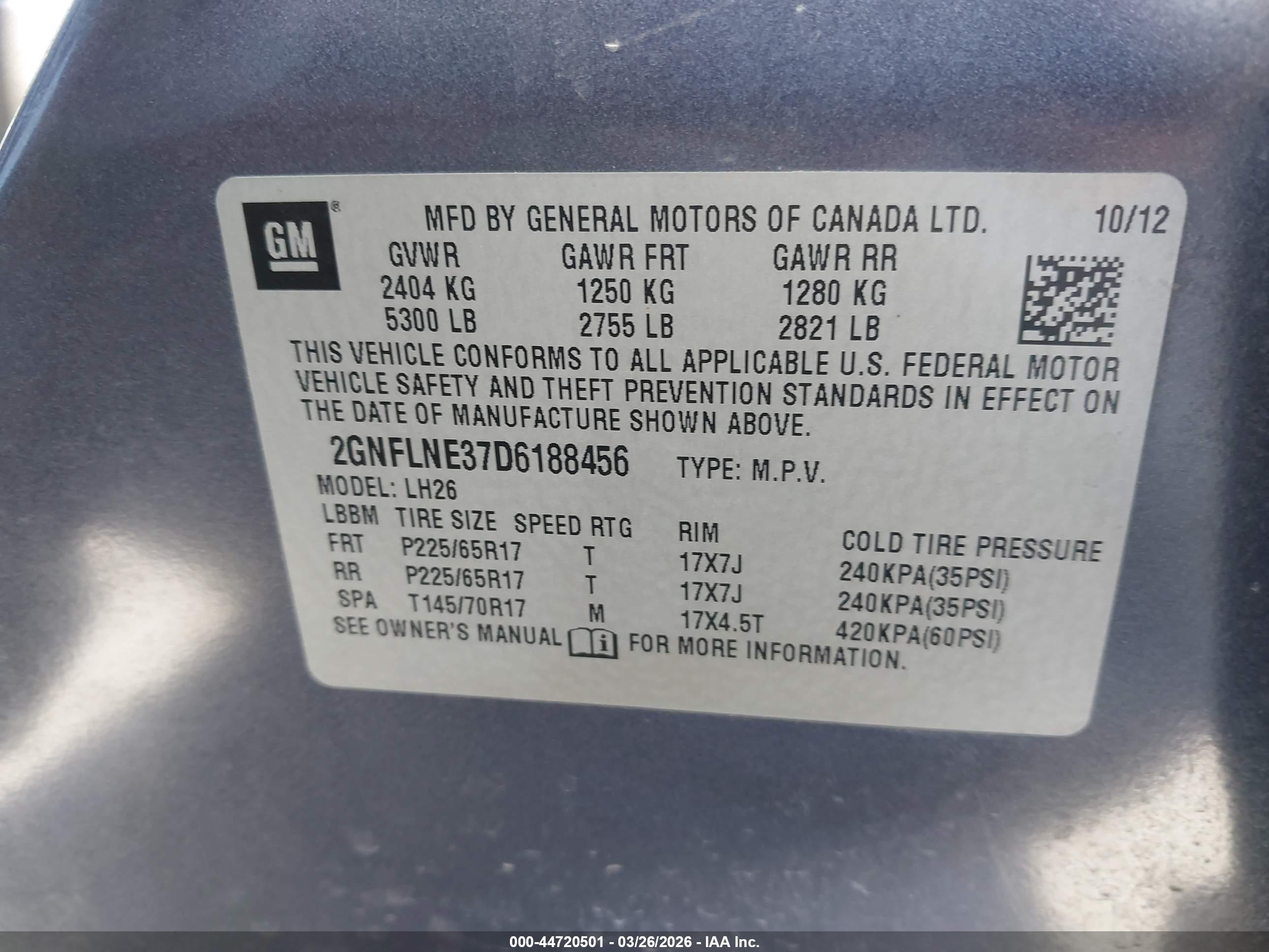 CHEVROLET EQUINOX image 9