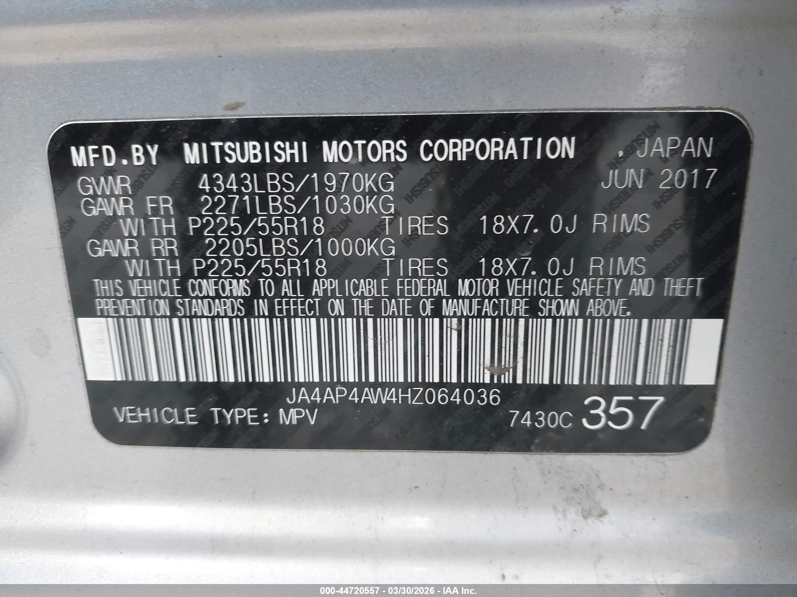 MITSUBISHI OUTLANDER image 9