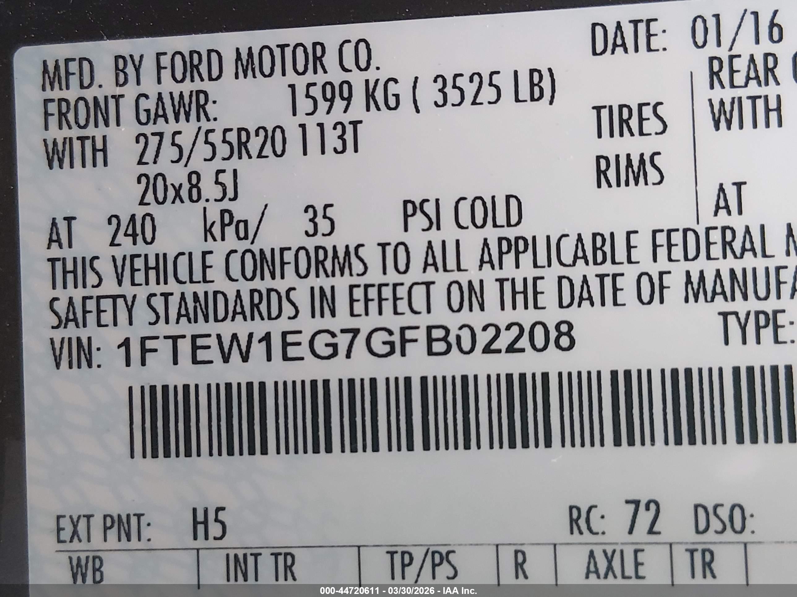 FORD F-150 image 9