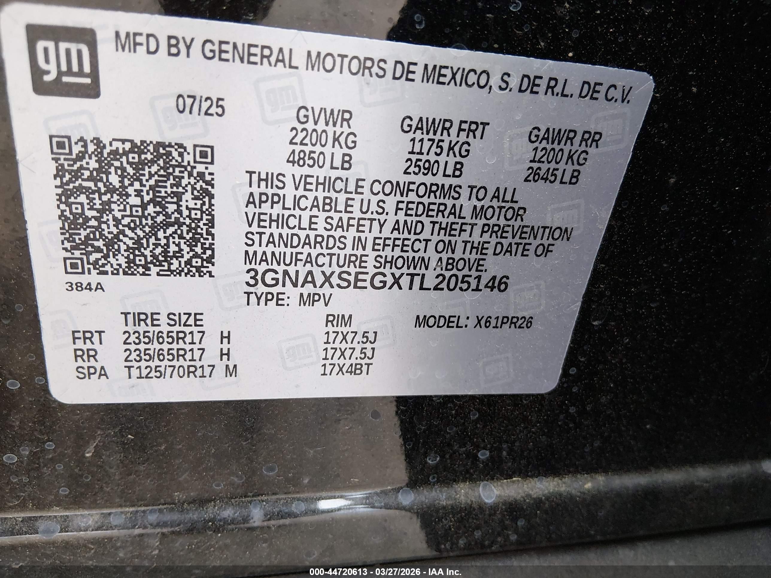 CHEVROLET EQUINOX image 9