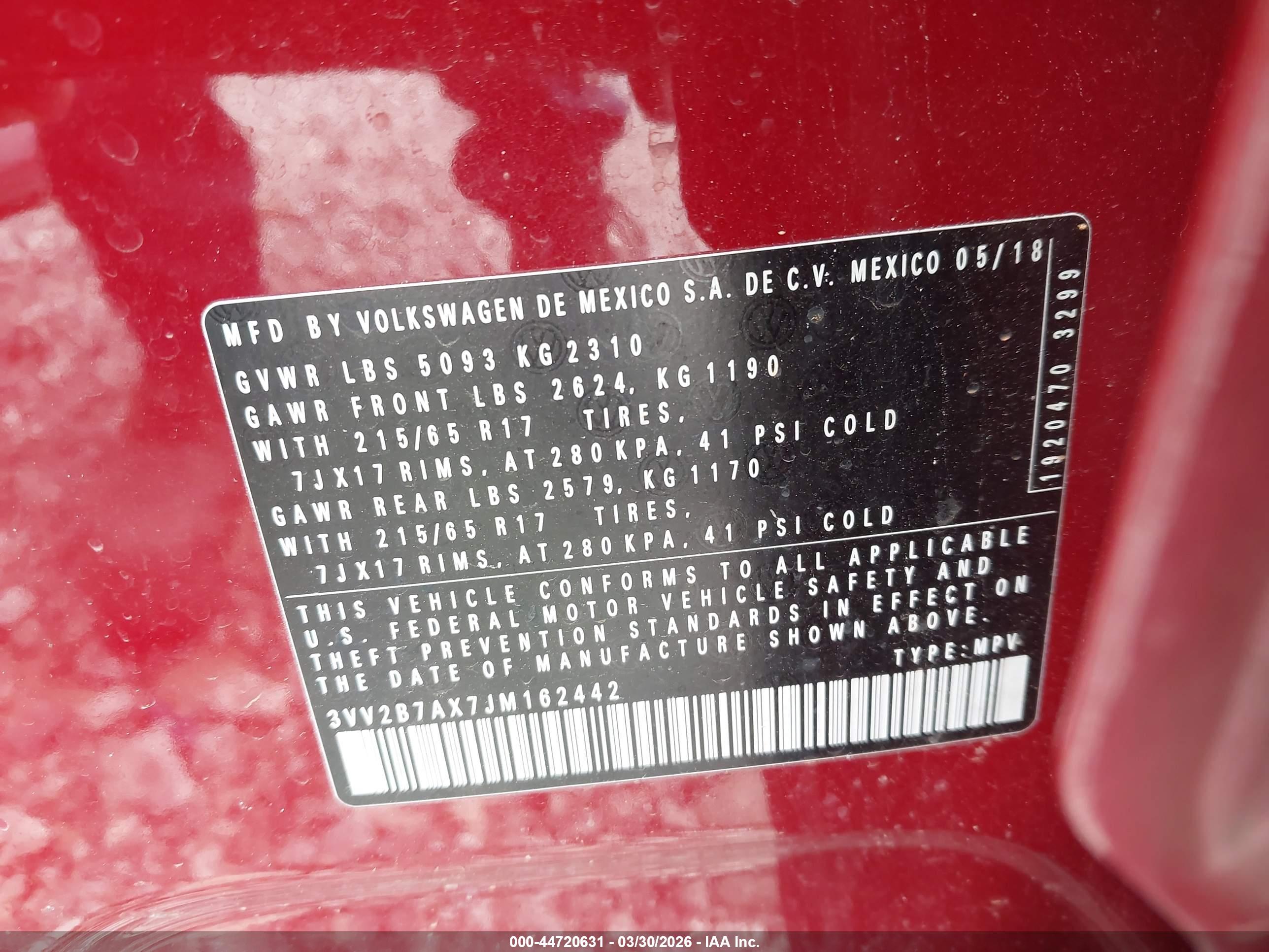 VOLKSWAGEN TIGUAN image 9