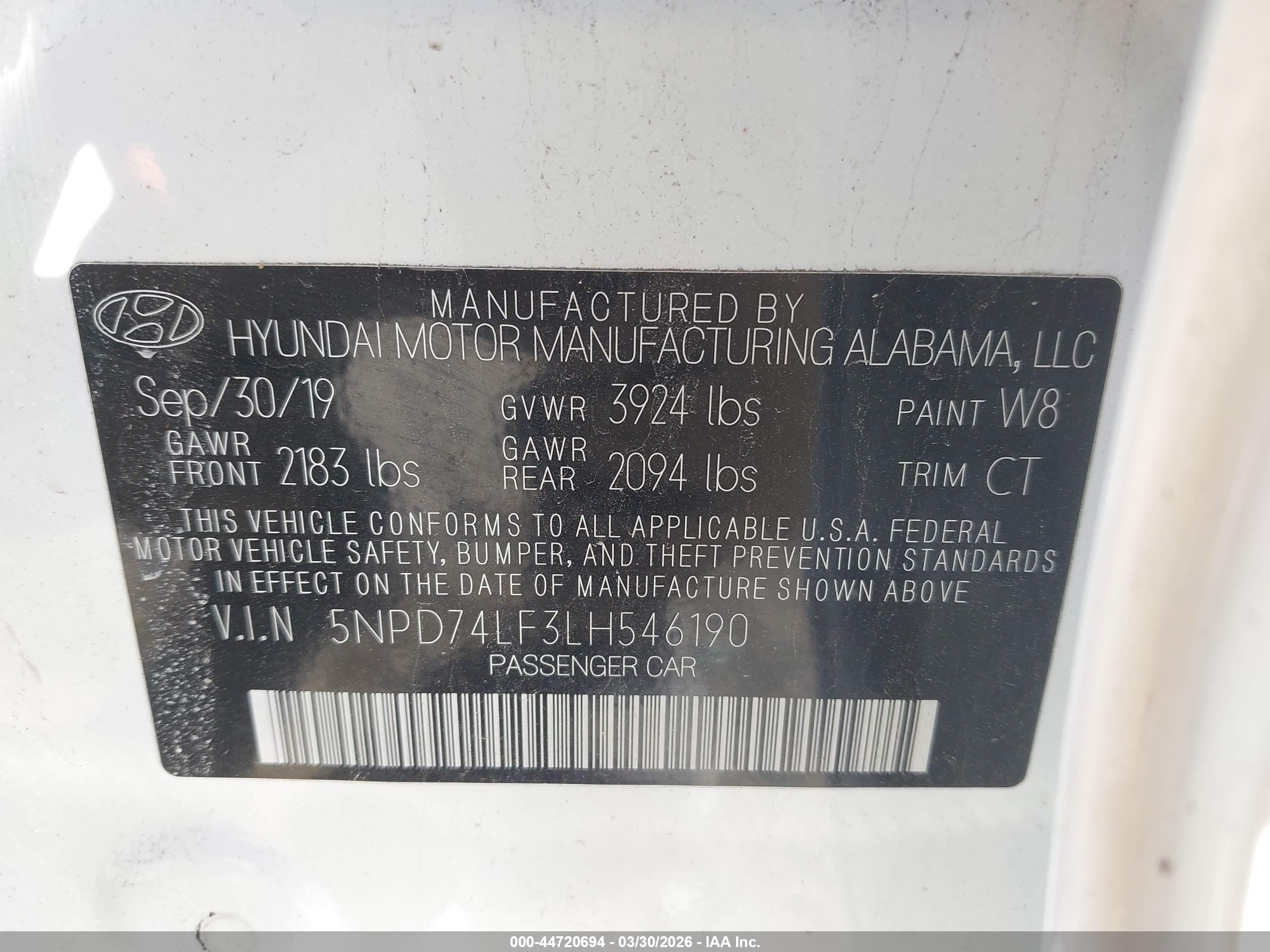 HYUNDAI ELANTRA image 9