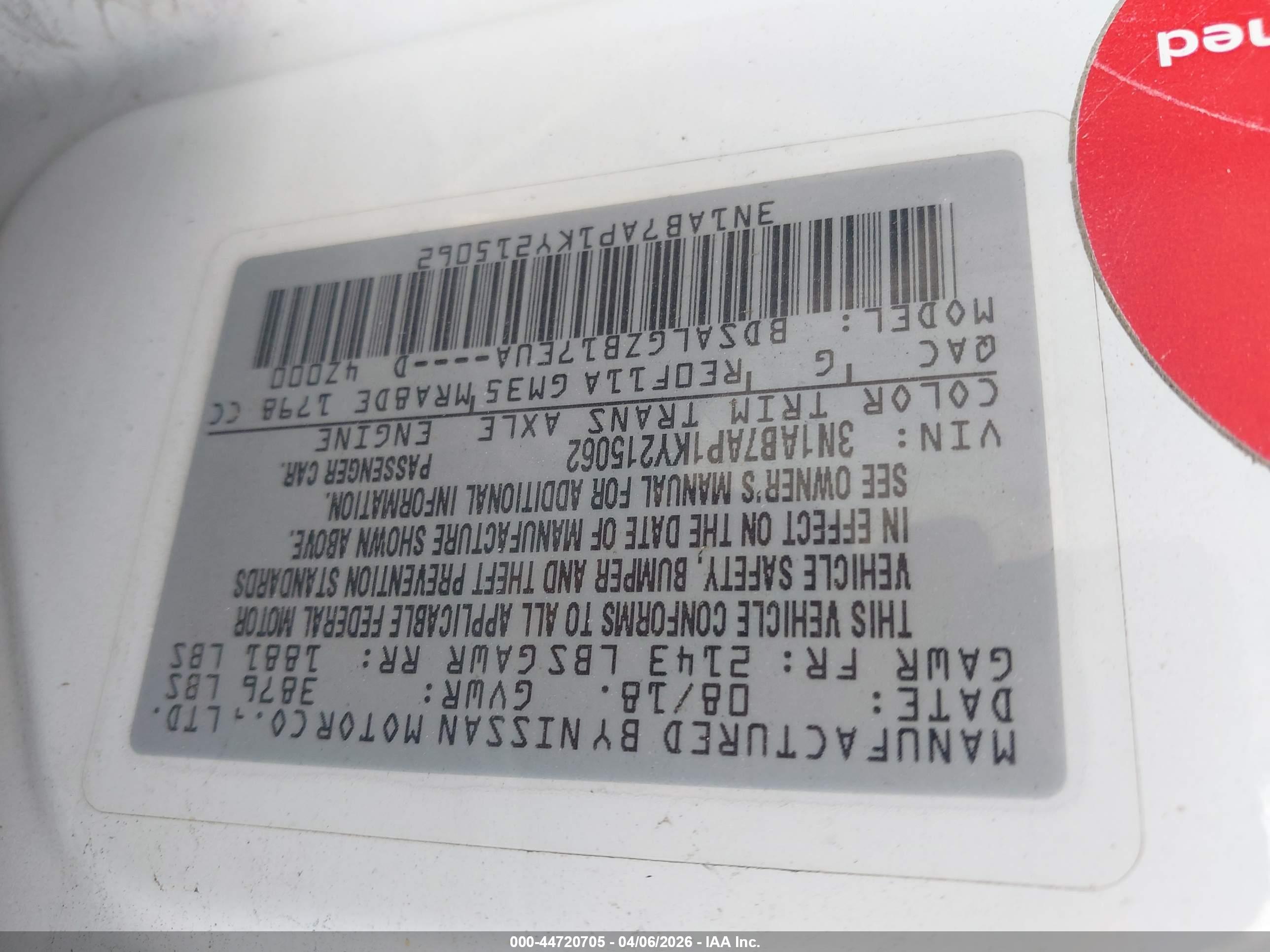 NISSAN SENTRA image 9