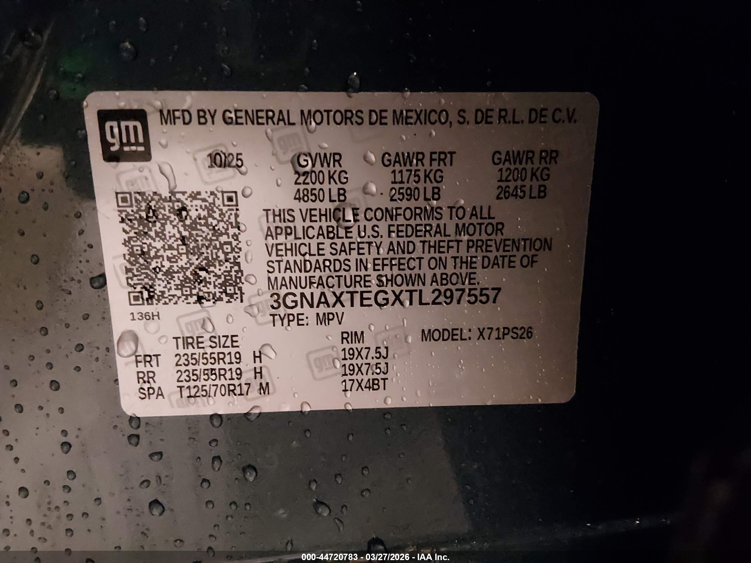 CHEVROLET EQUINOX image 9